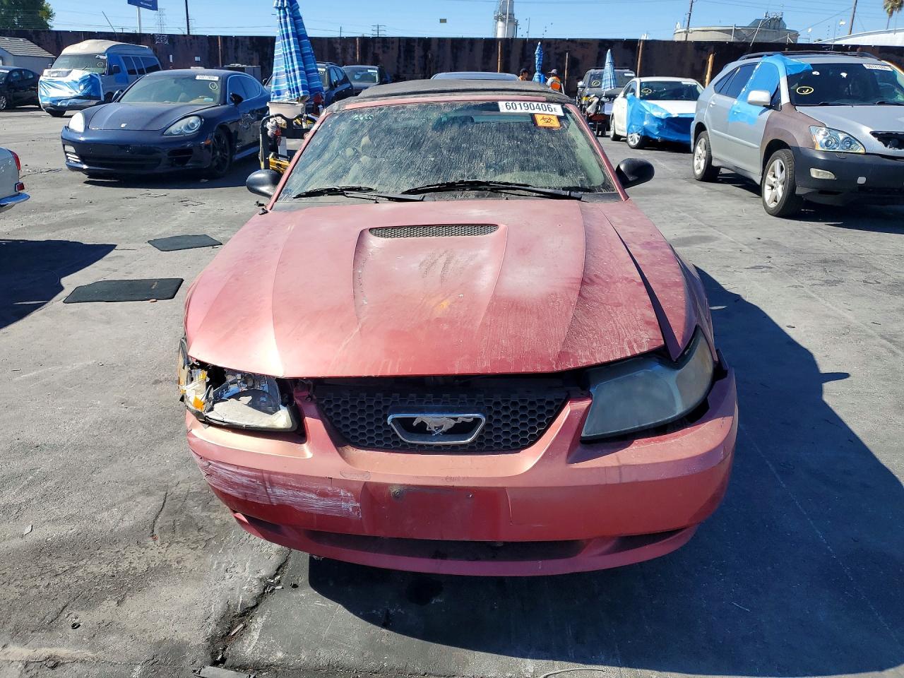 2000 Ford Mustang Red vin: 1FAFP4445YF307060