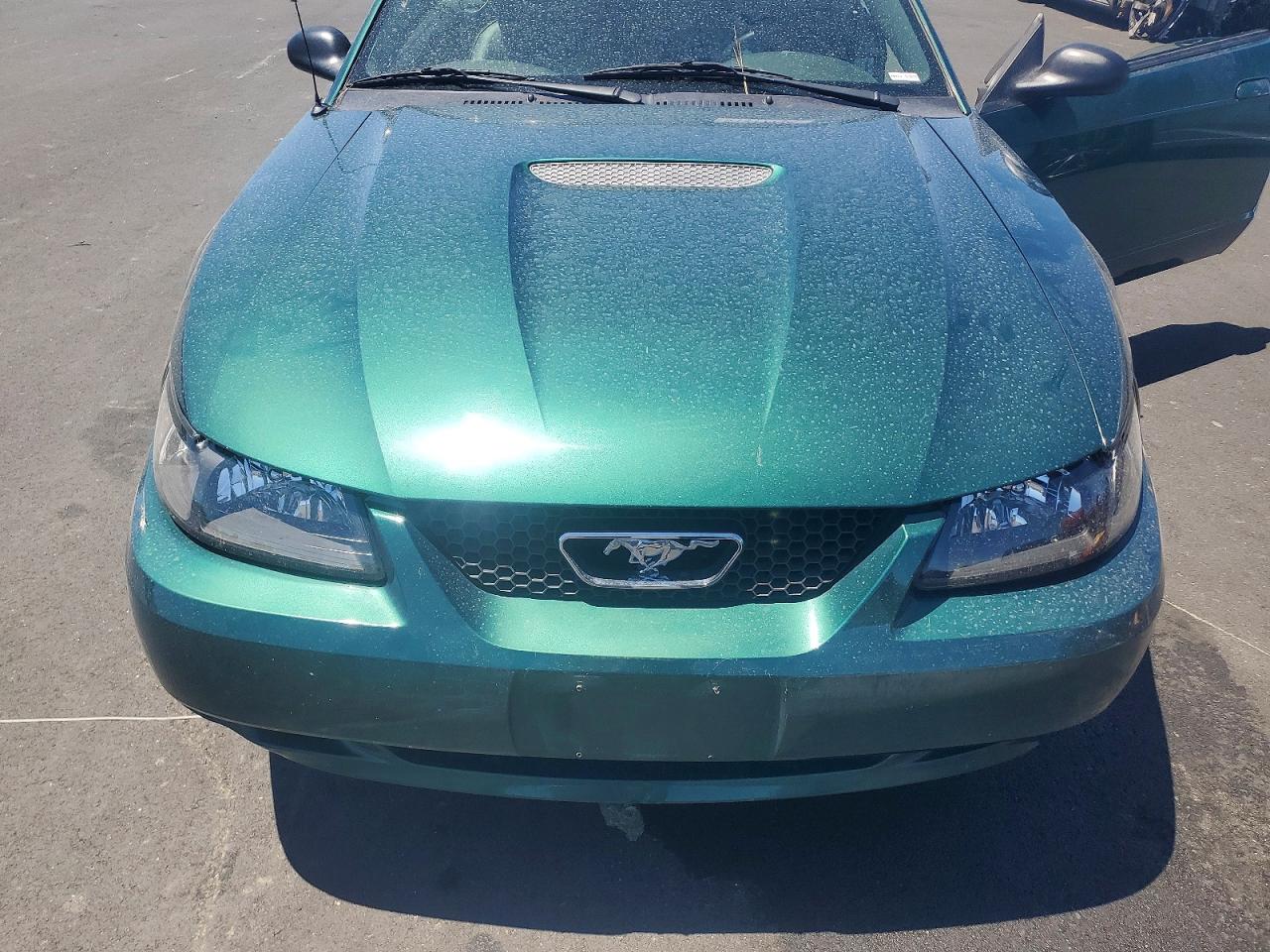 2002 Ford Mustang Green vin: 1FAFP44462F233106