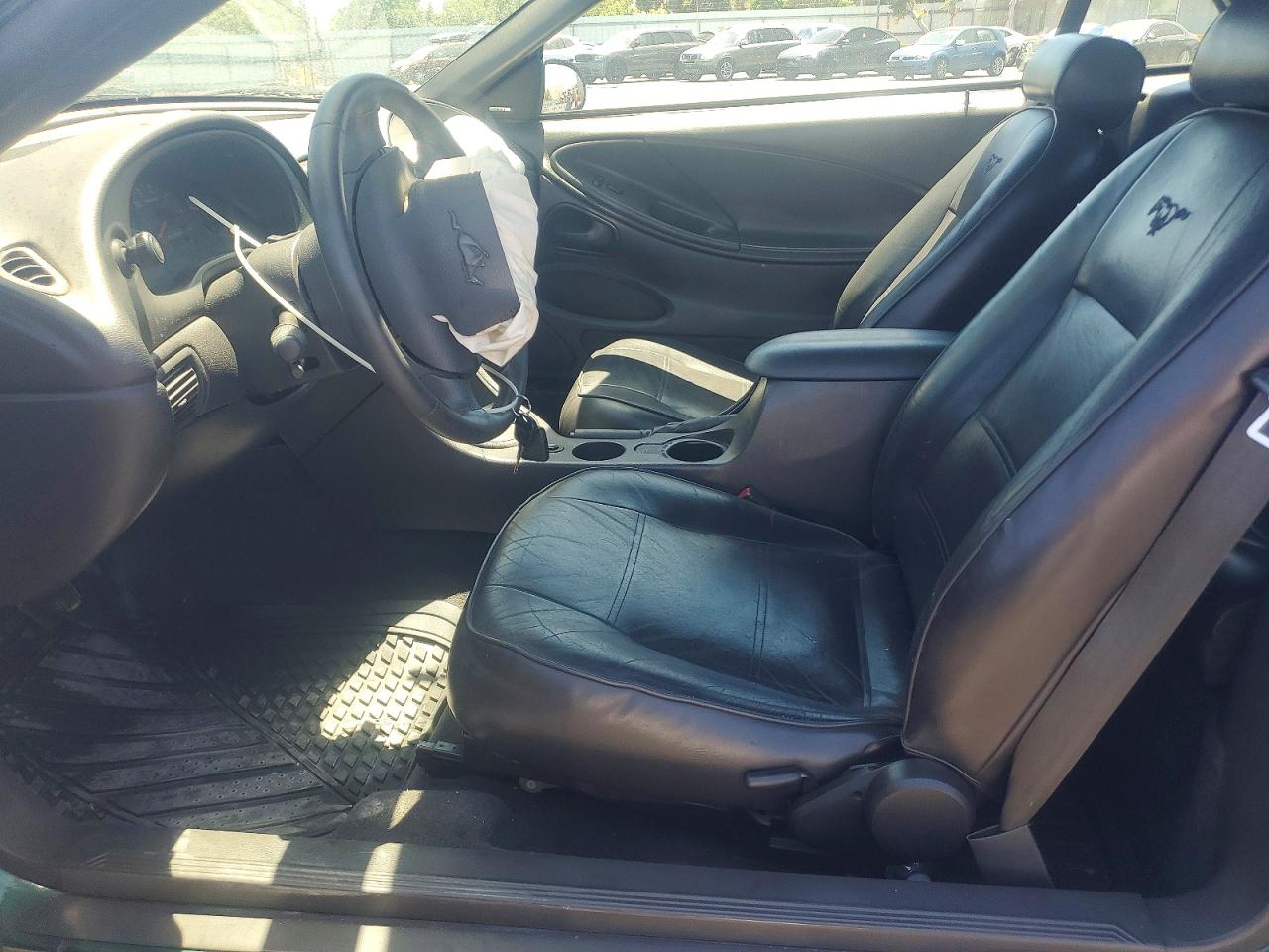 2002 Ford Mustang Green vin: 1FAFP44462F233106