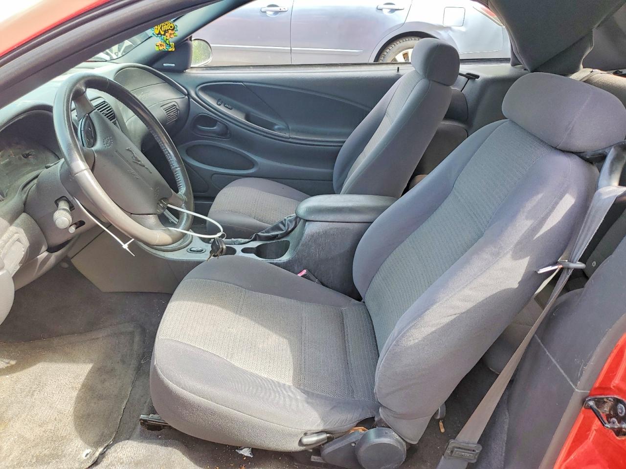 2003 Ford Mustang Red vin: 1FAFP44463F412831
