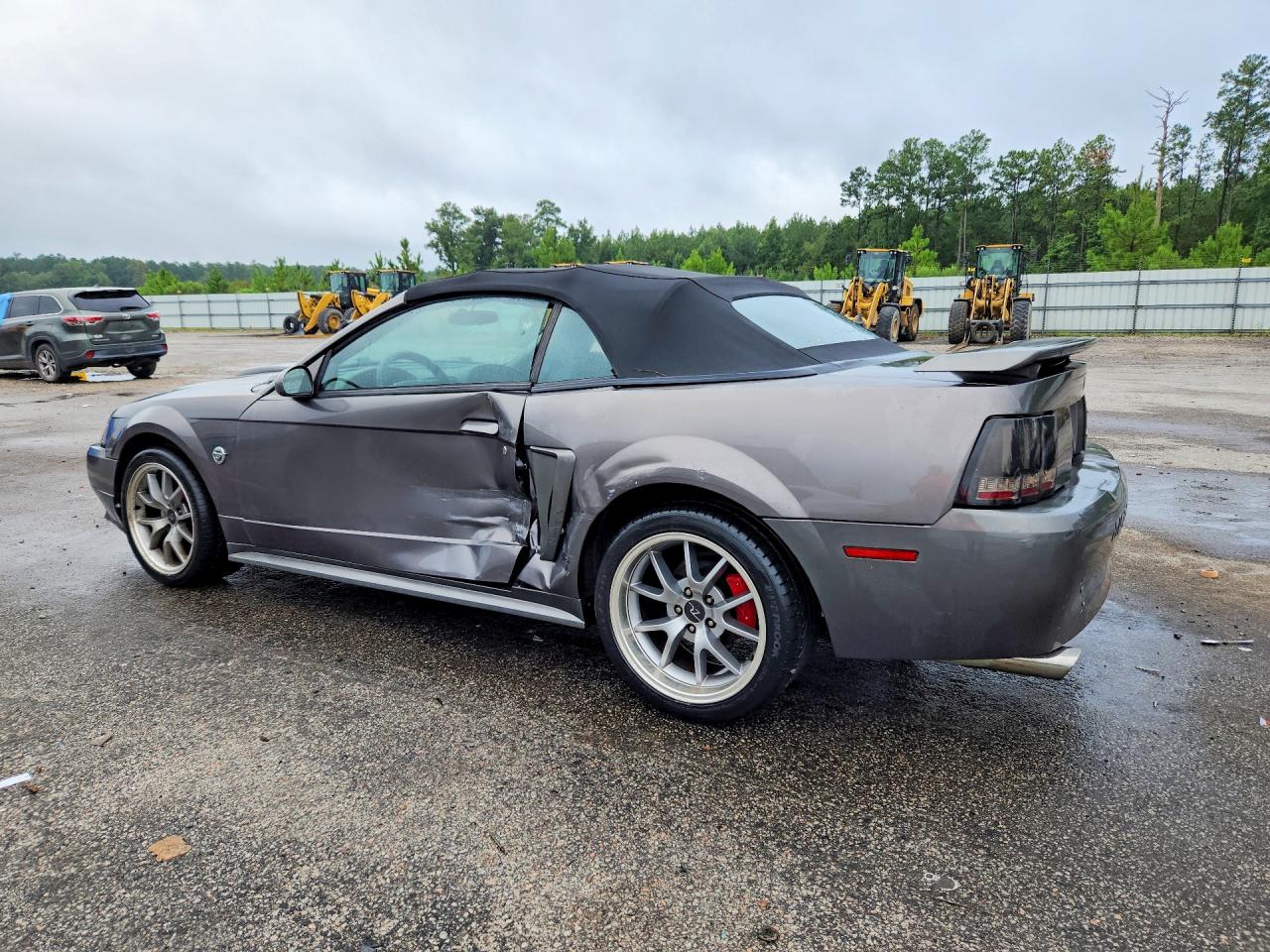 2004 Ford Mustang Gray vin: 1FAFP44464F125118