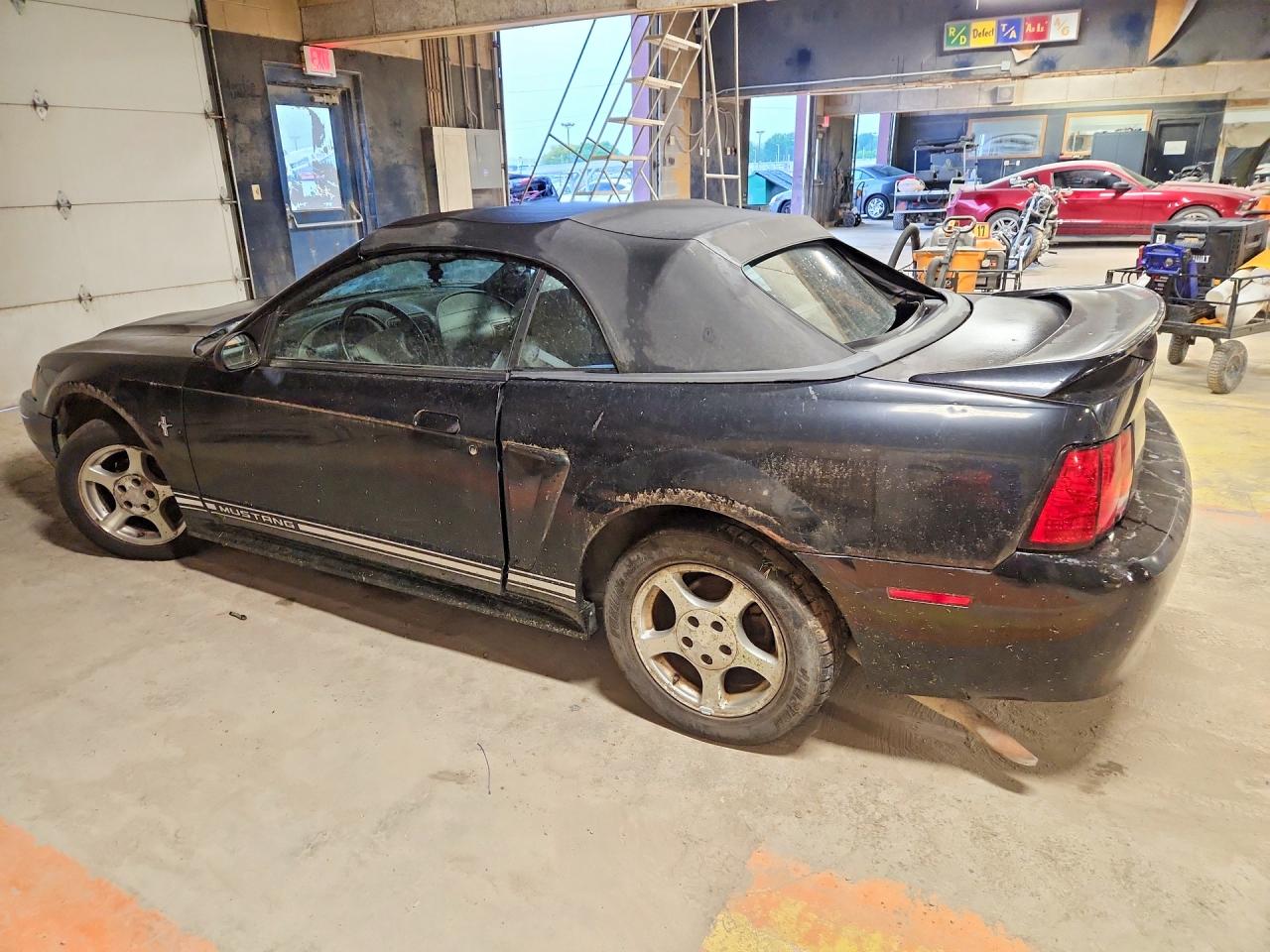 2000 Ford Mustang Black vin: 1FAFP4446YF108566