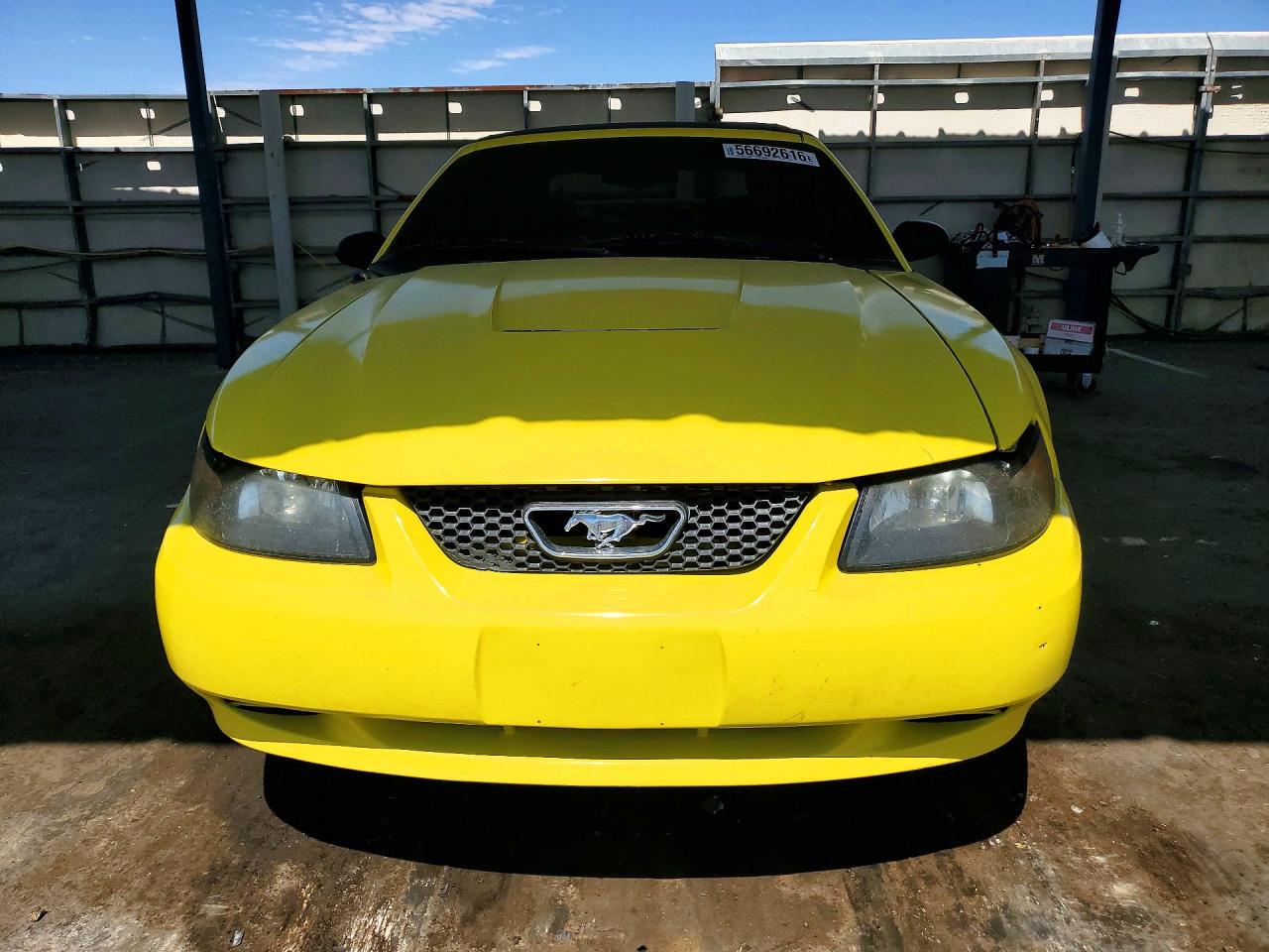 2003 Ford Mustang Yellow vin: 1FAFP44473F395733