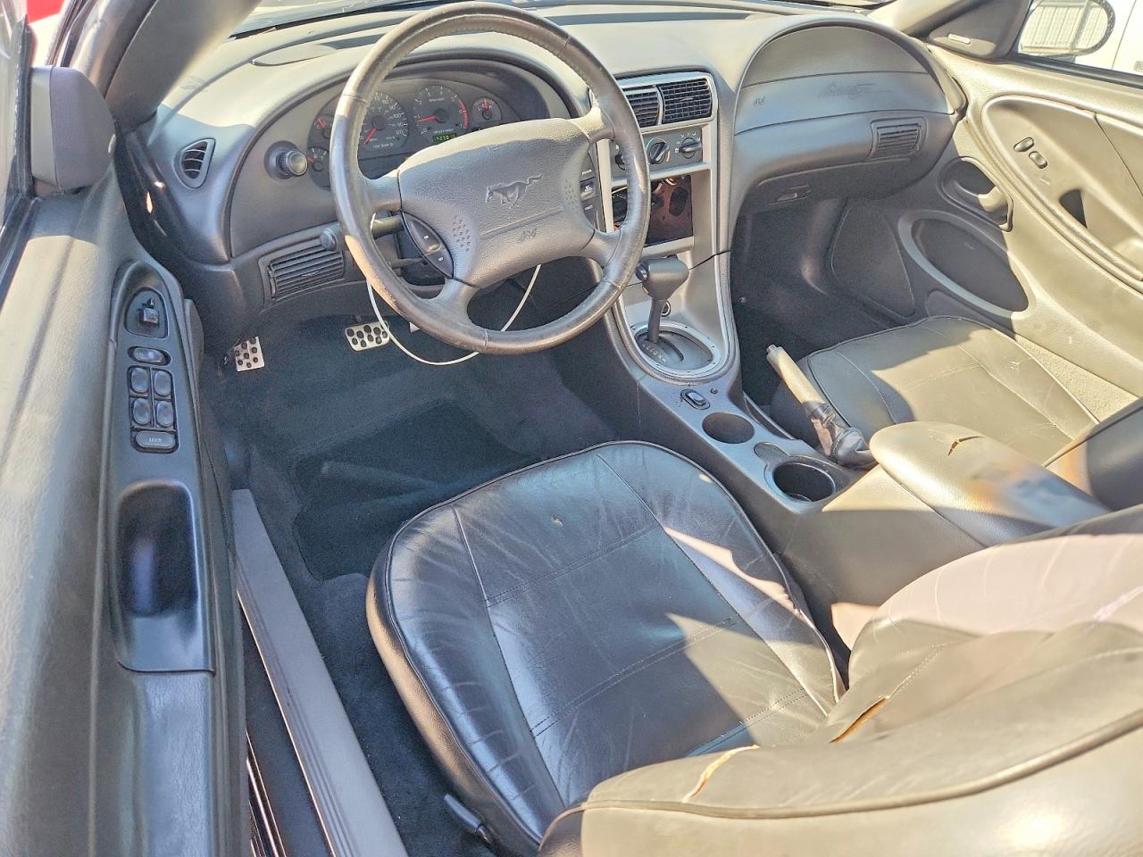 2003 Ford Mustang Black vin: 1FAFP44473F416967