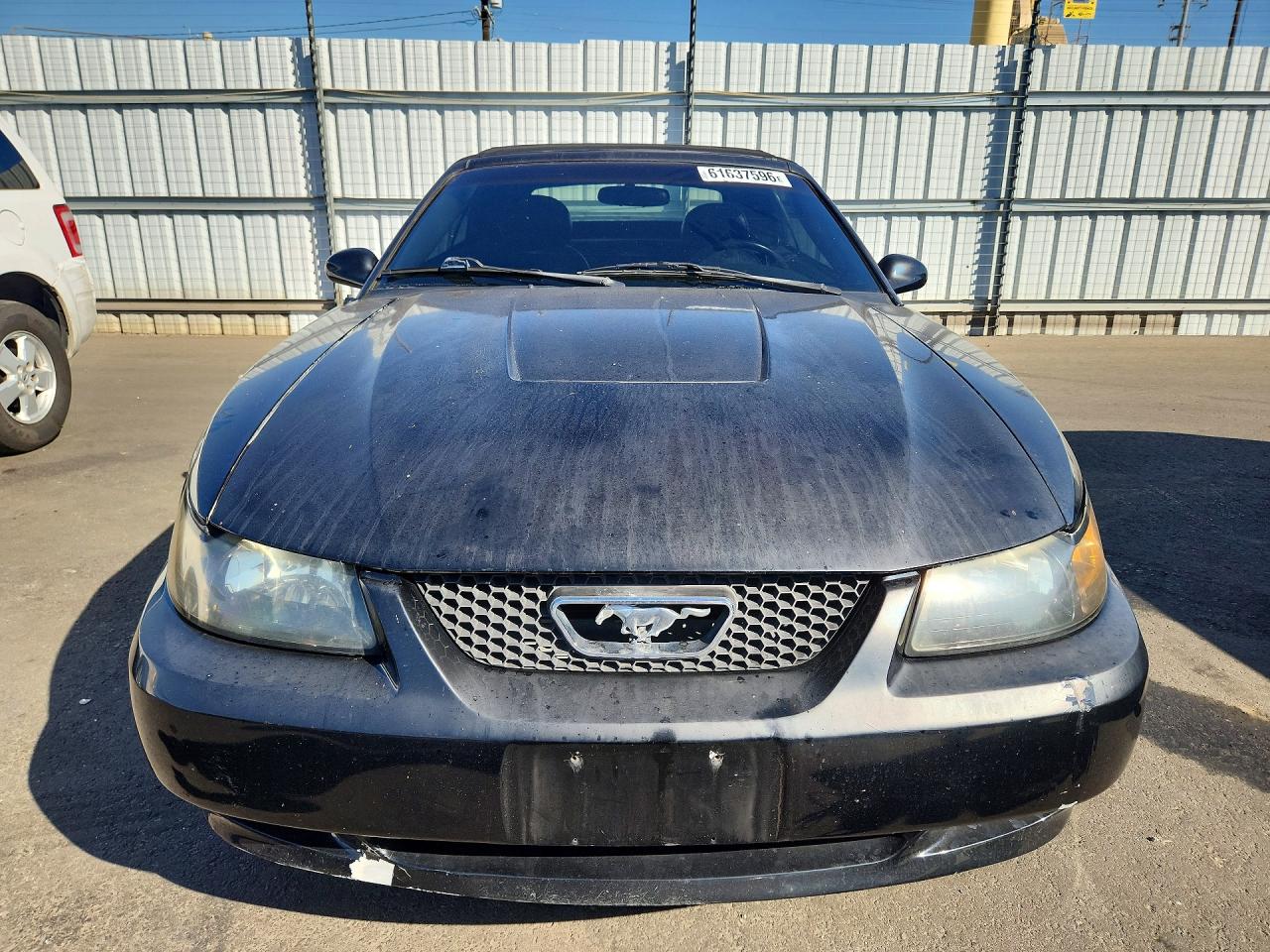 2003 Ford Mustang Black vin: 1FAFP44473F416967