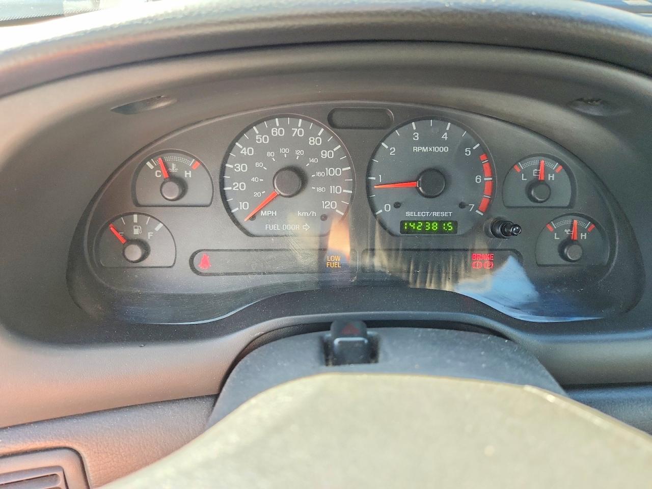 2003 Ford Mustang Black vin: 1FAFP44473F416967
