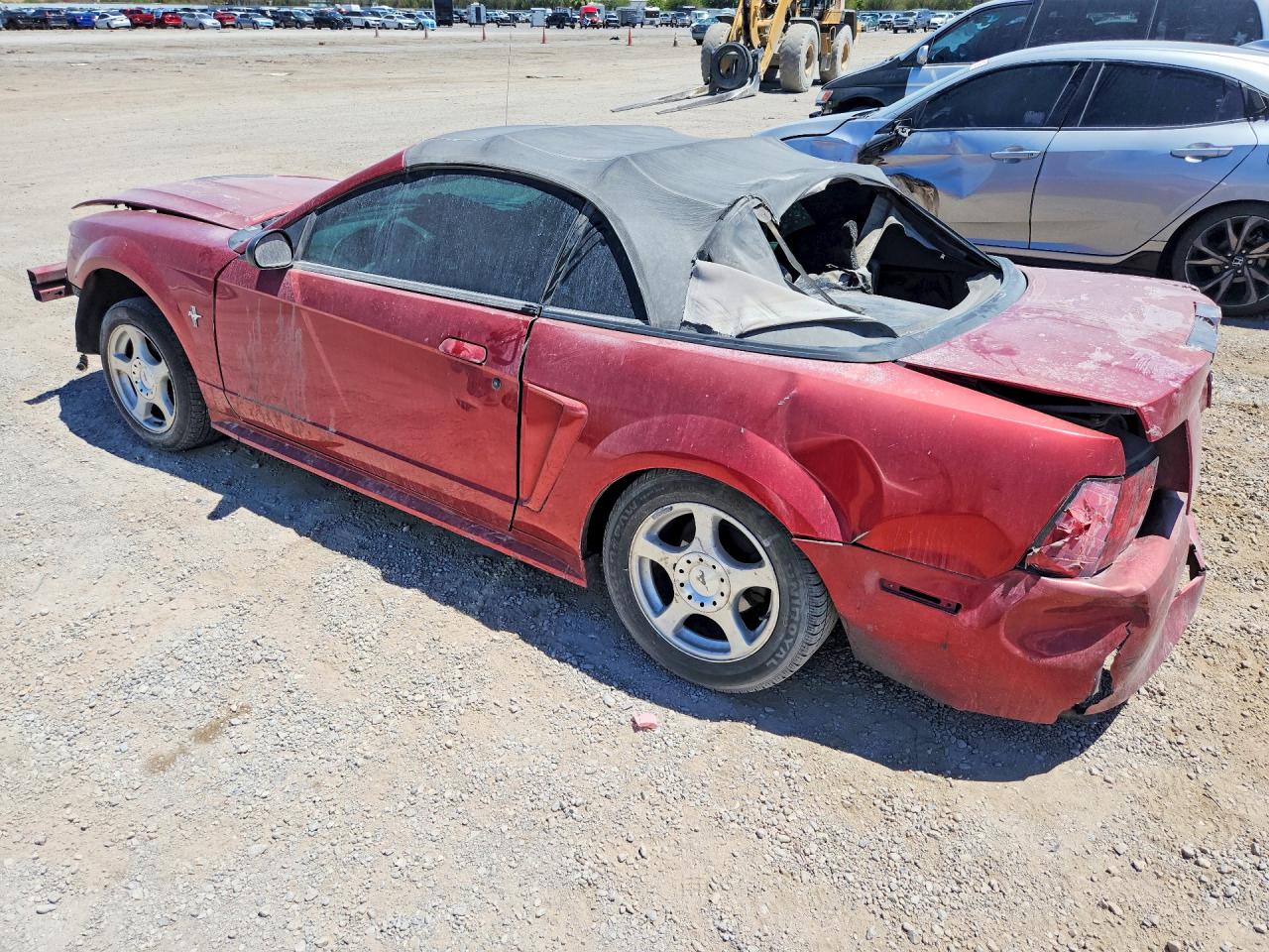 2003 Ford Mustang Red vin: 1FAFP44473F444364