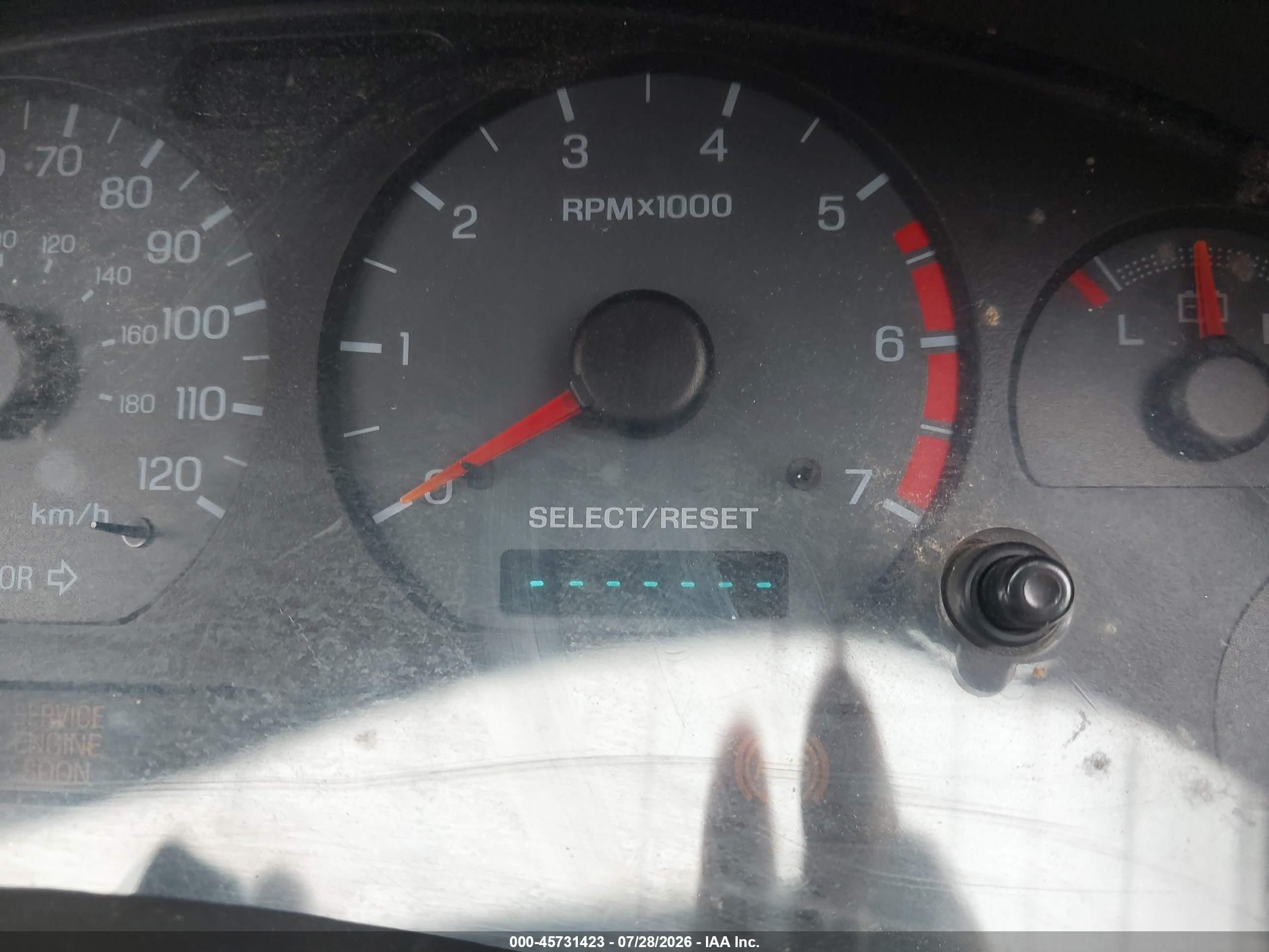 2000 Ford Mustang   Green vin: 1FAFP4447YF168811