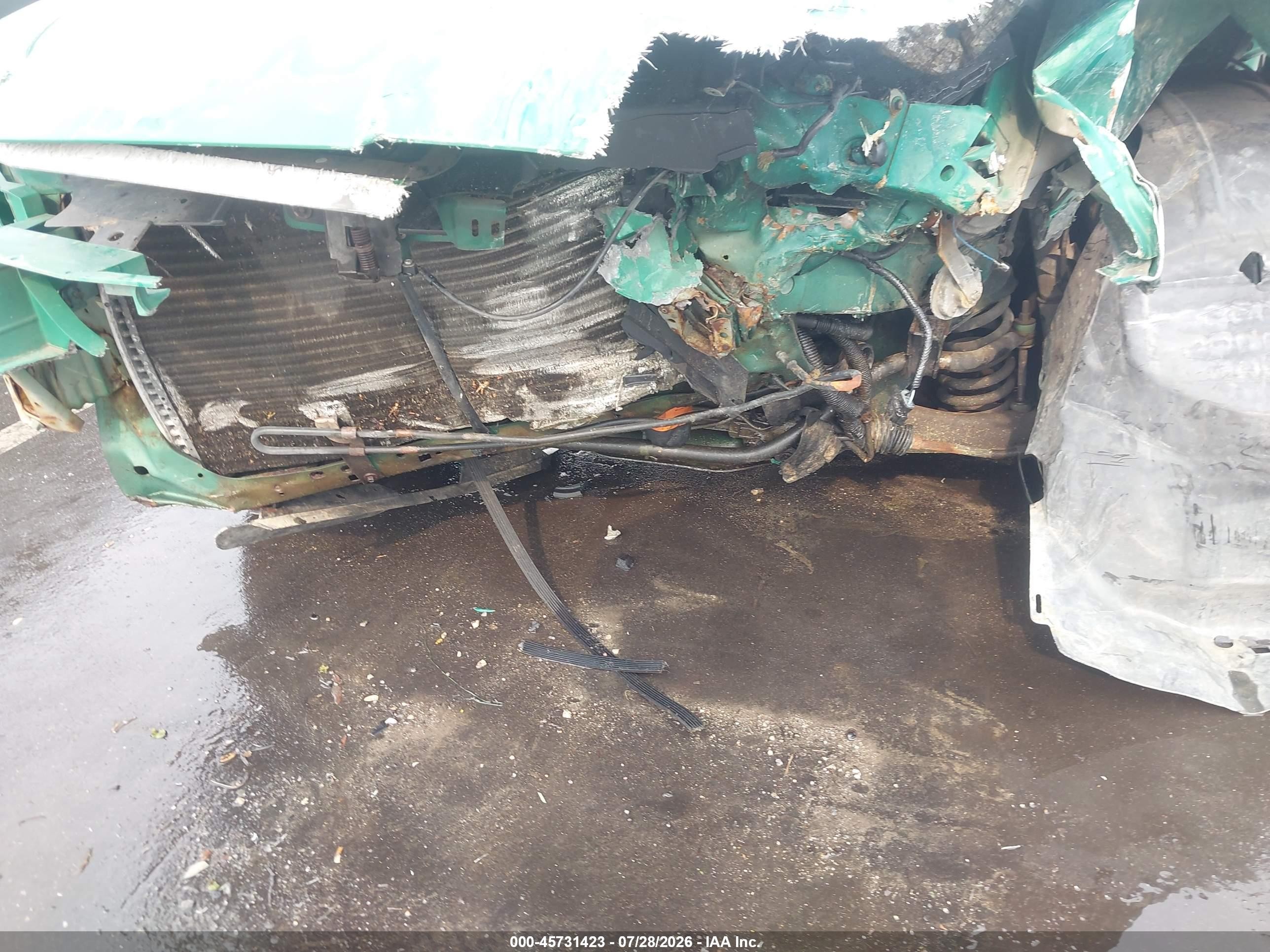 2000 Ford Mustang   Green vin: 1FAFP4447YF168811