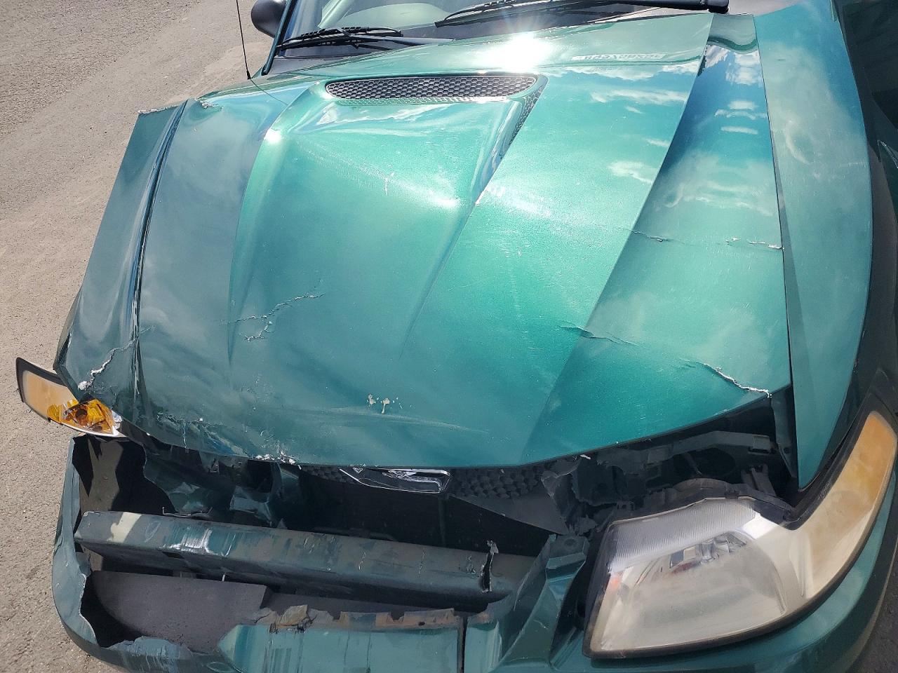 2000 Ford Mustang Green vin: 1FAFP4447YF288771