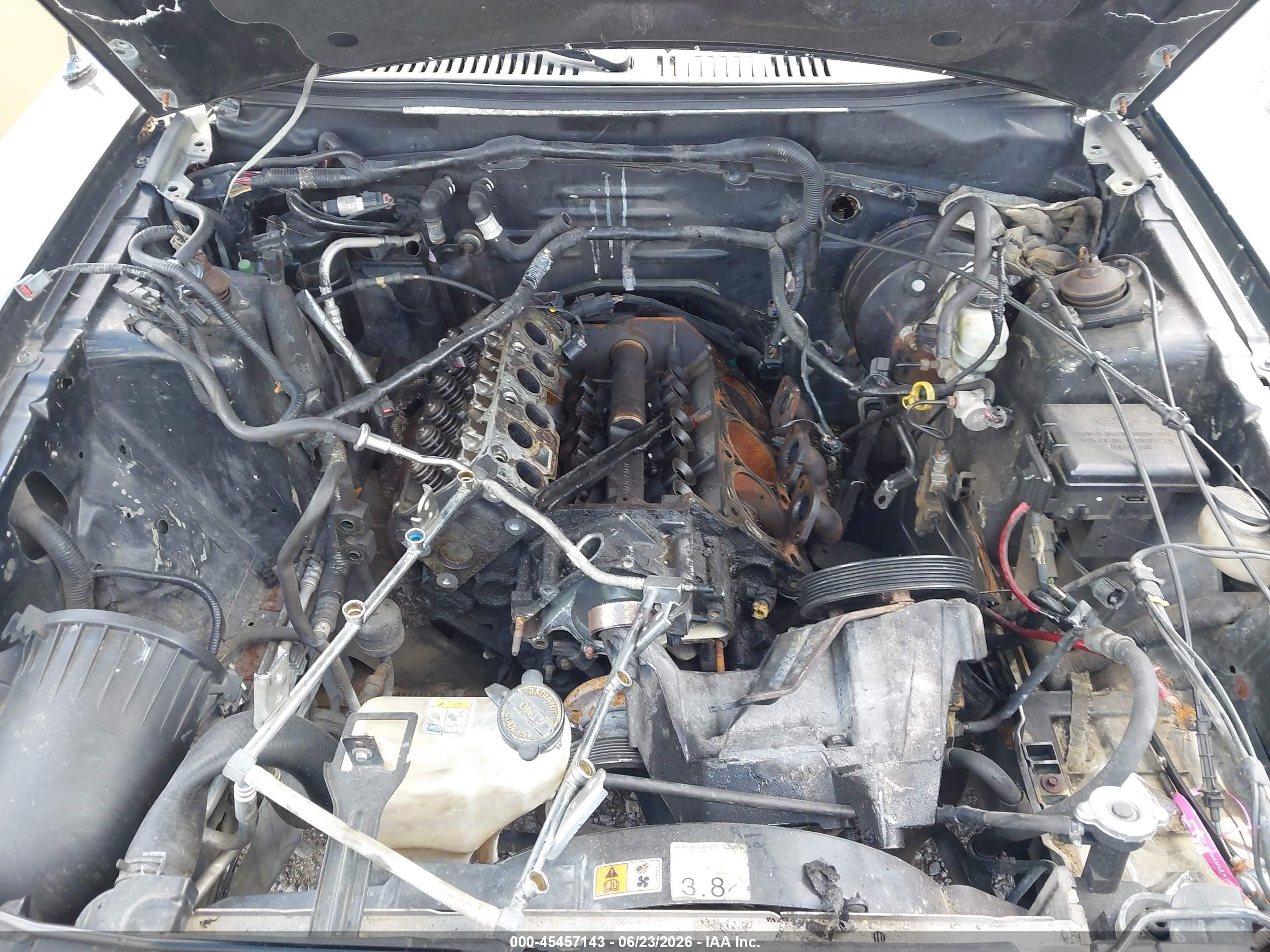 2001 Ford Mustang   Black vin: 1FAFP44481F158360