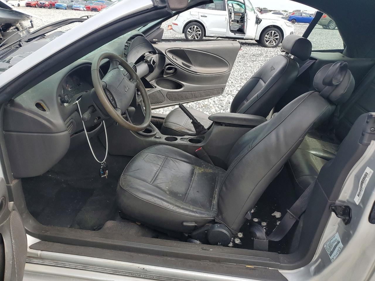 2001 Ford Mustang Silver vin: 1FAFP44481F246101