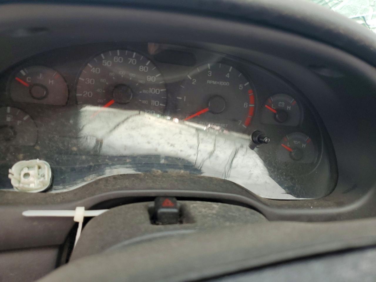 2001 Ford Mustang Silver vin: 1FAFP44481F246101
