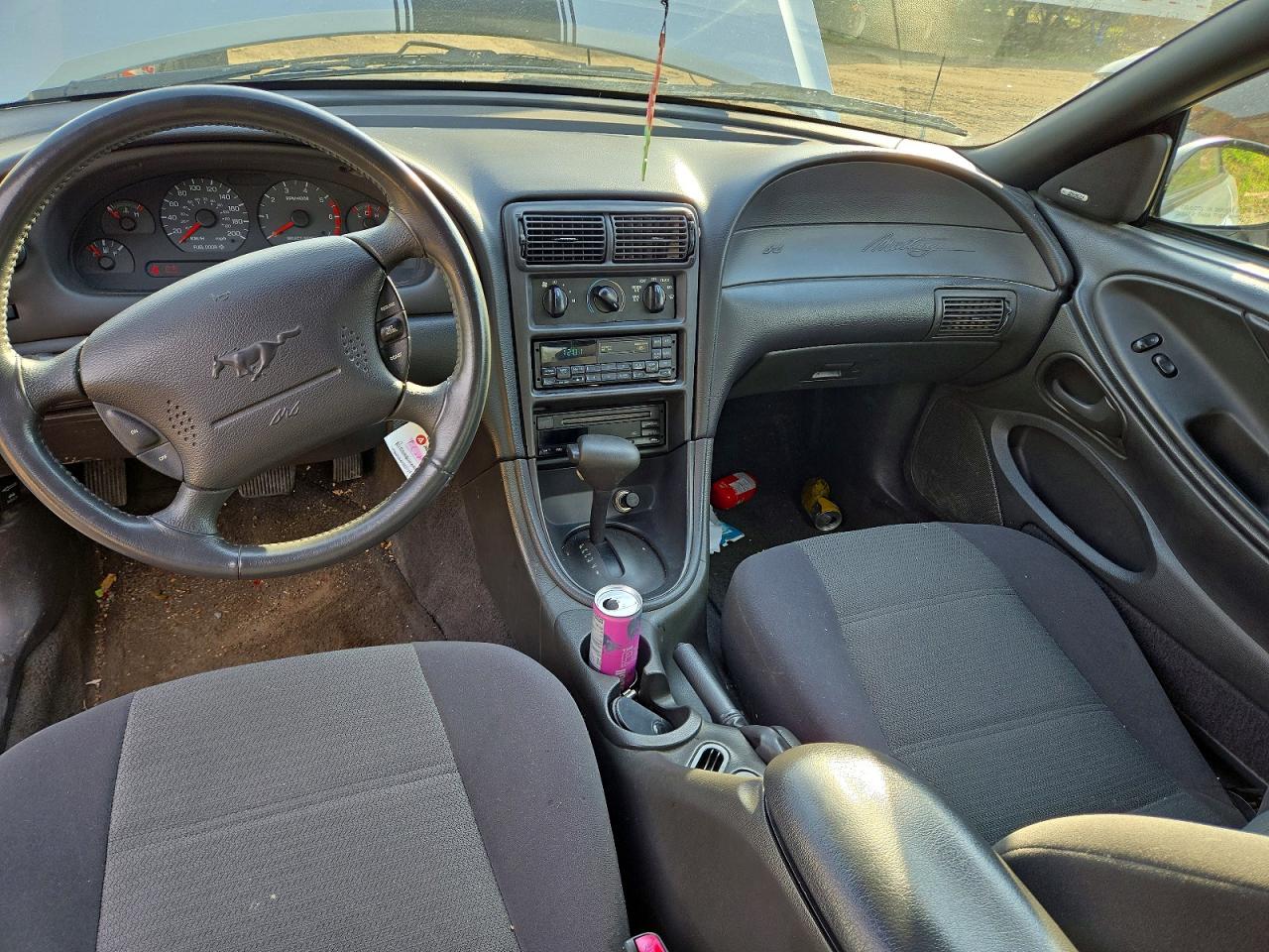 2000 Ford Mustang Gray vin: 1FAFP4448YF213643