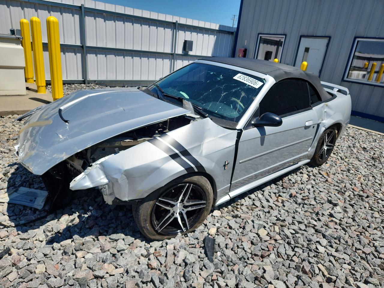 2003 Ford Mustang Silver vin: 1FAFP44493F379159