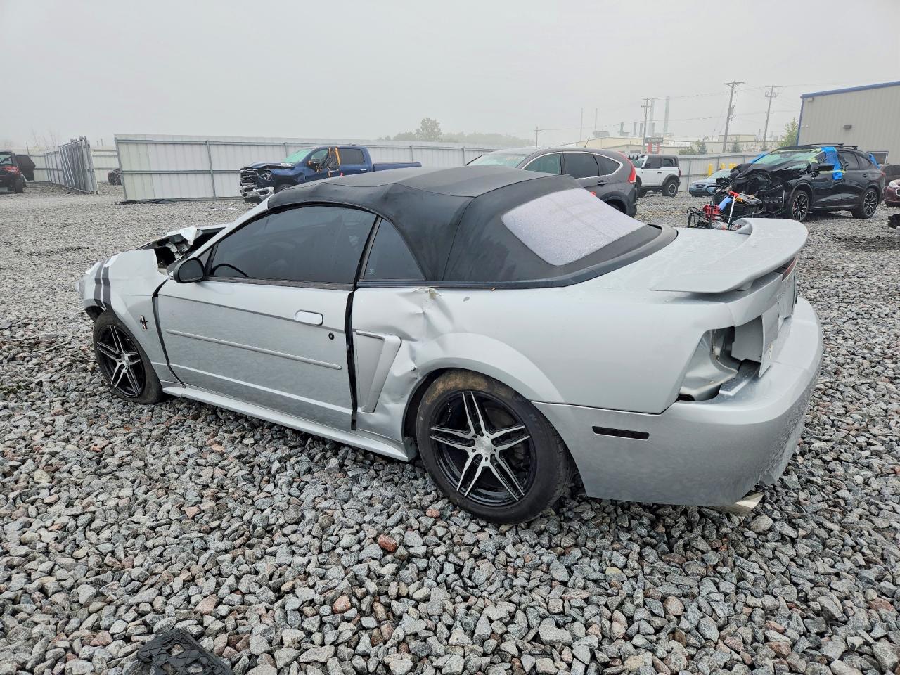 2003 Ford Mustang Silver vin: 1FAFP44493F379159
