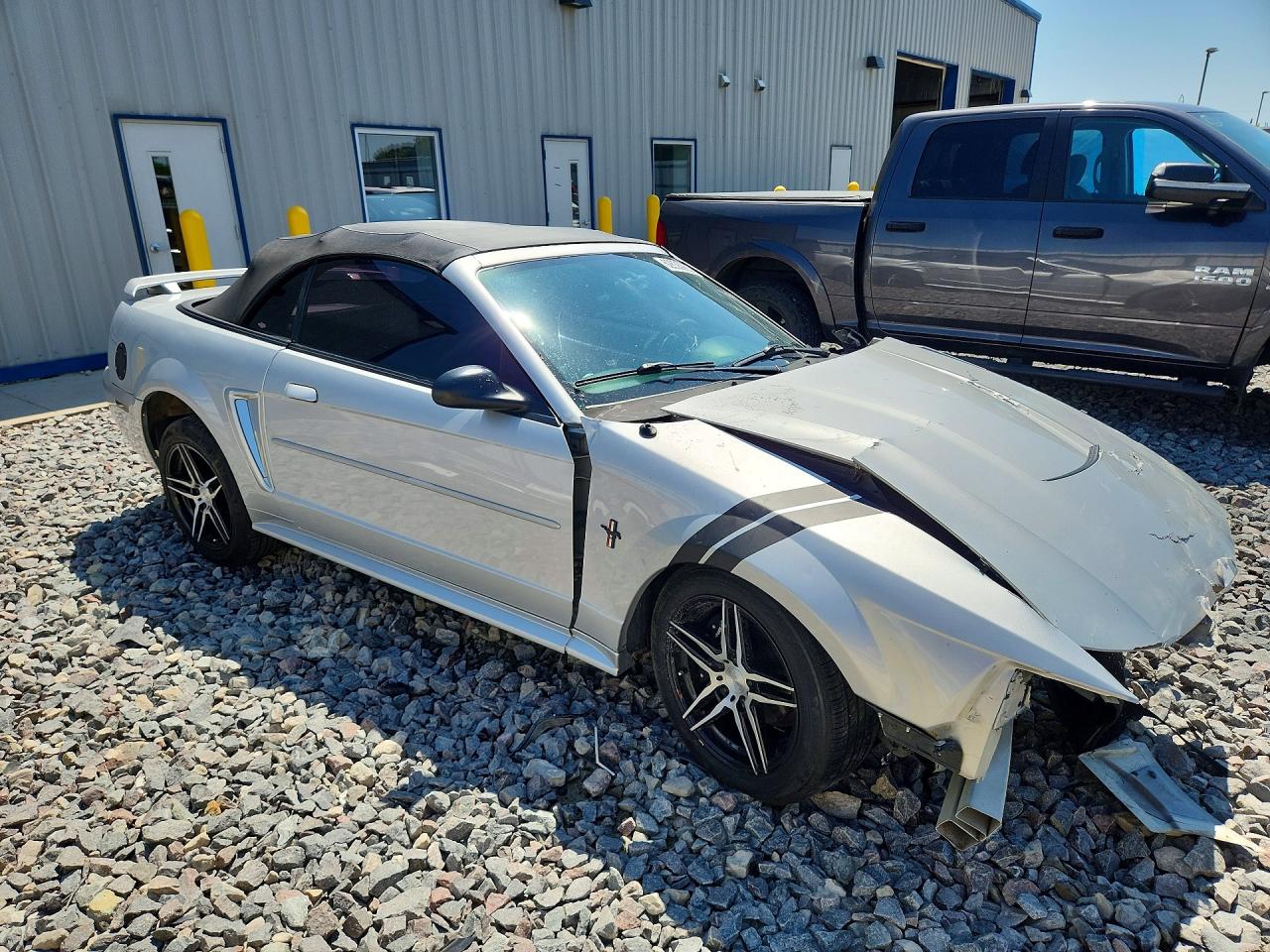 2003 Ford Mustang Silver vin: 1FAFP44493F379159