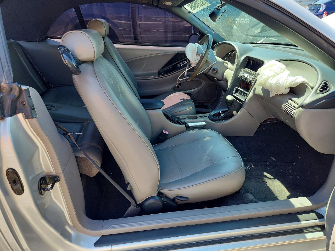 2003 Ford Mustang Silver vin: 1FAFP44493F379159