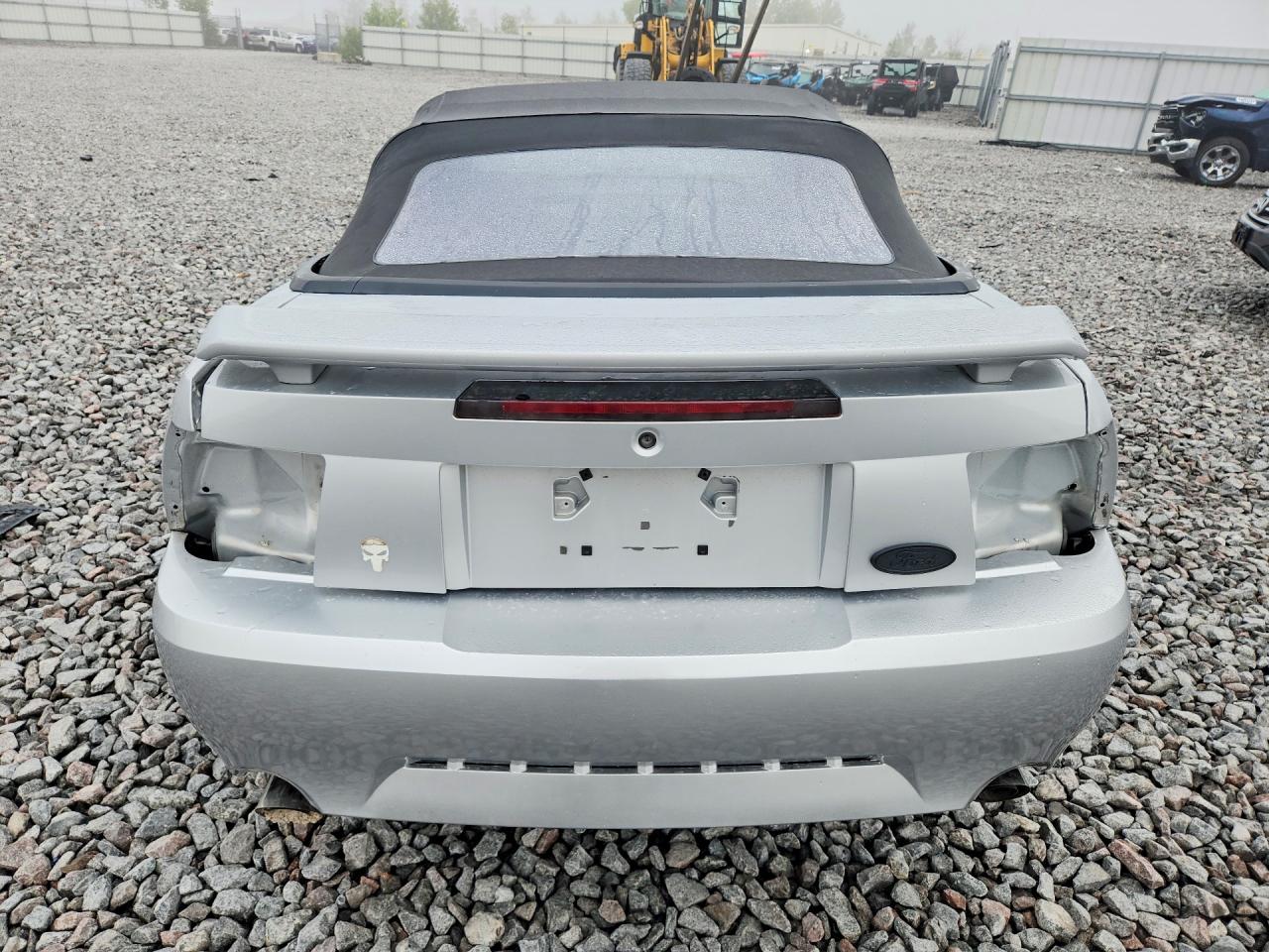 2003 Ford Mustang Silver vin: 1FAFP44493F379159