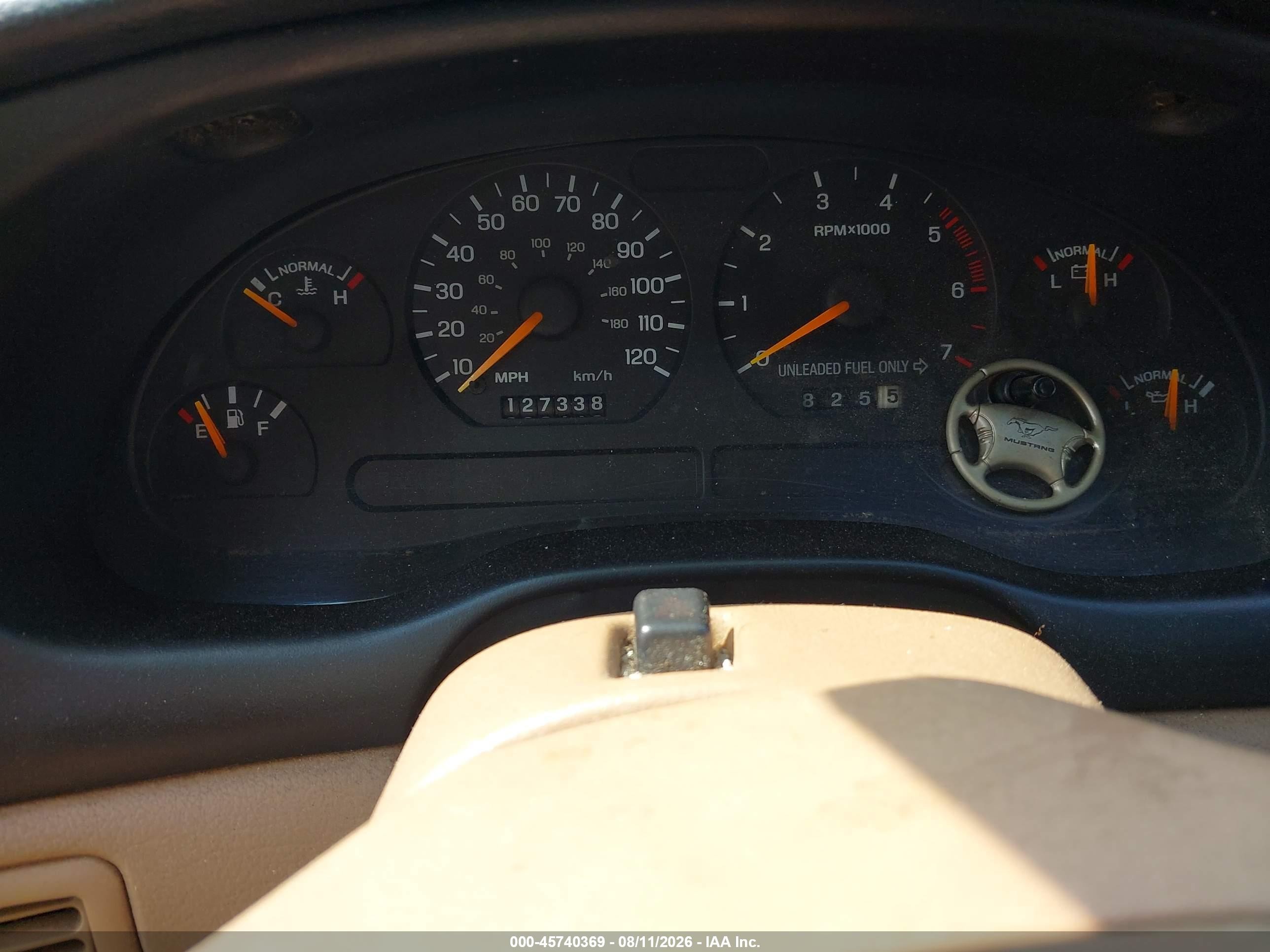 1998 Ford Mustang   Purple vin: 1FAFP4449WF274528