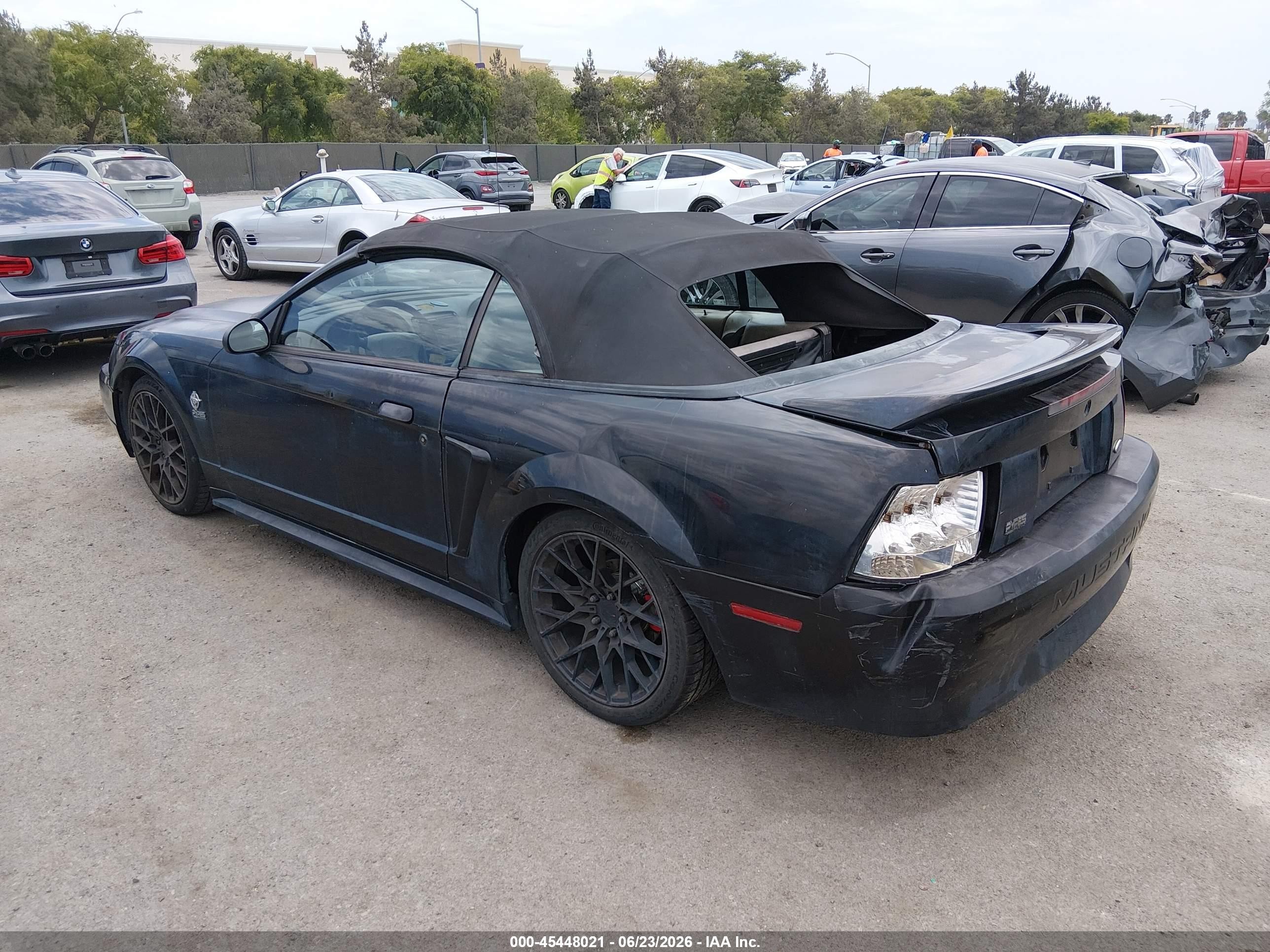 1999 Ford Mustang   Black vin: 1FAFP4449XF137039