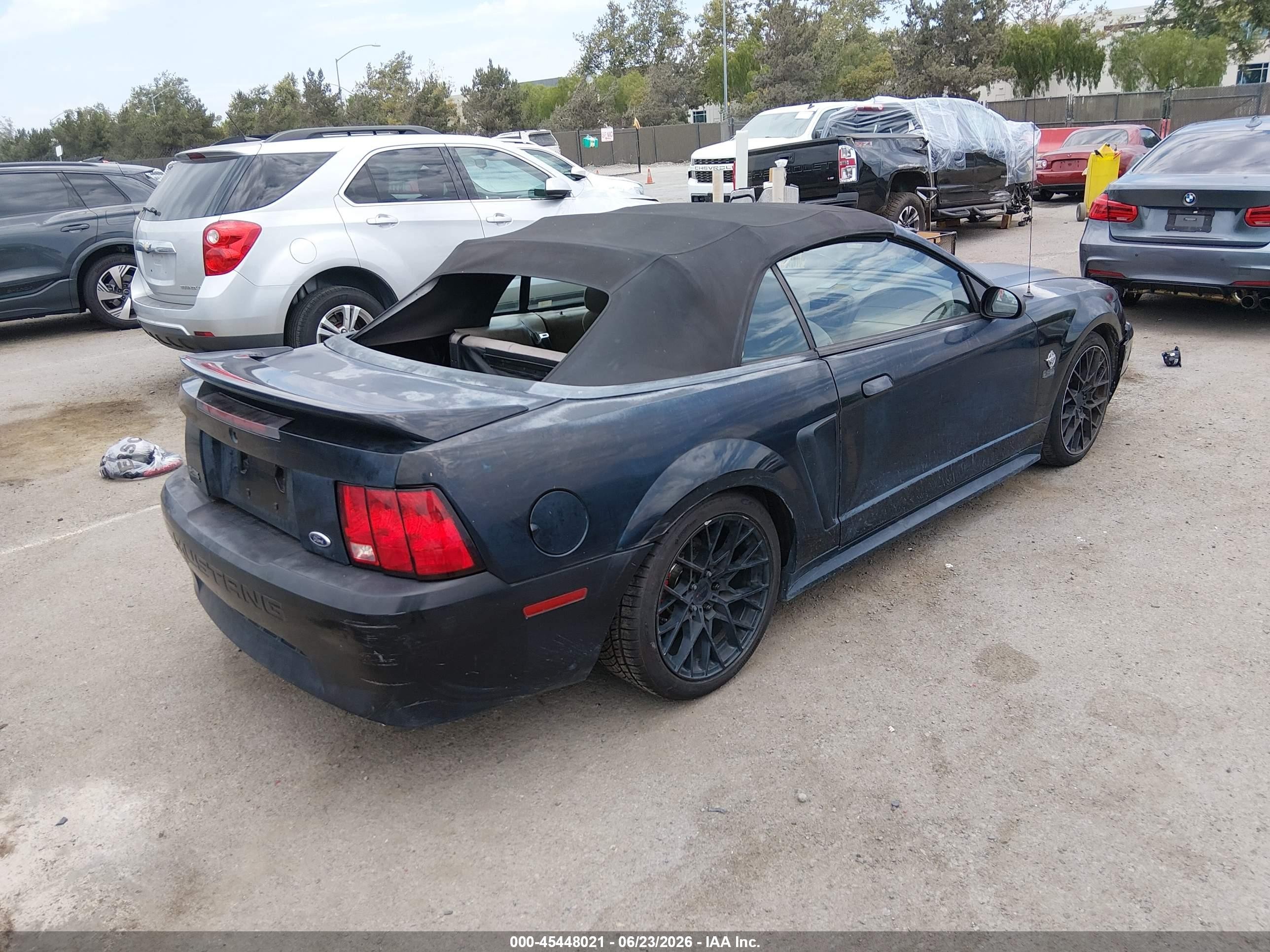 1999 Ford Mustang   Black vin: 1FAFP4449XF137039