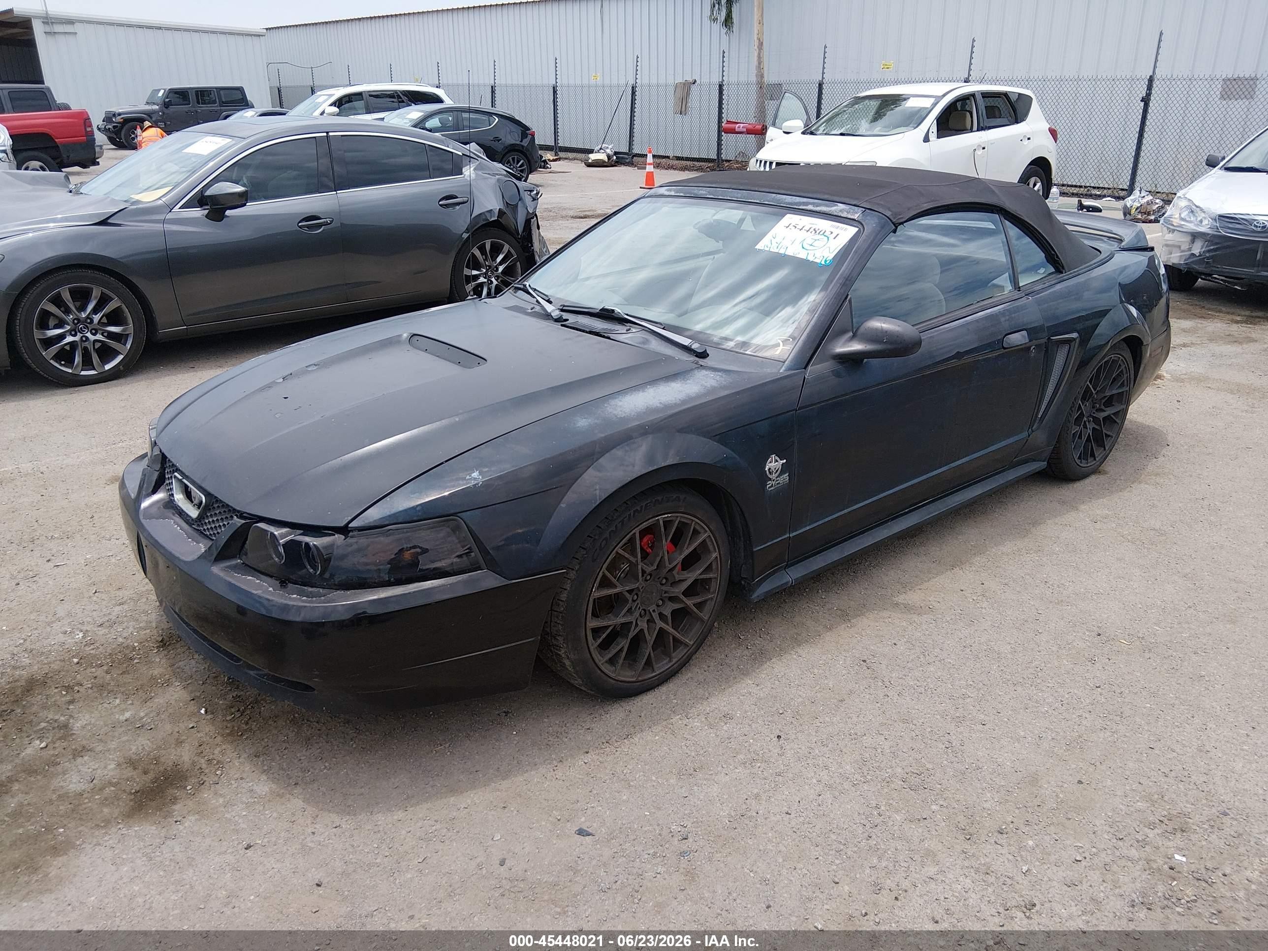 1999 Ford Mustang   Black vin: 1FAFP4449XF137039