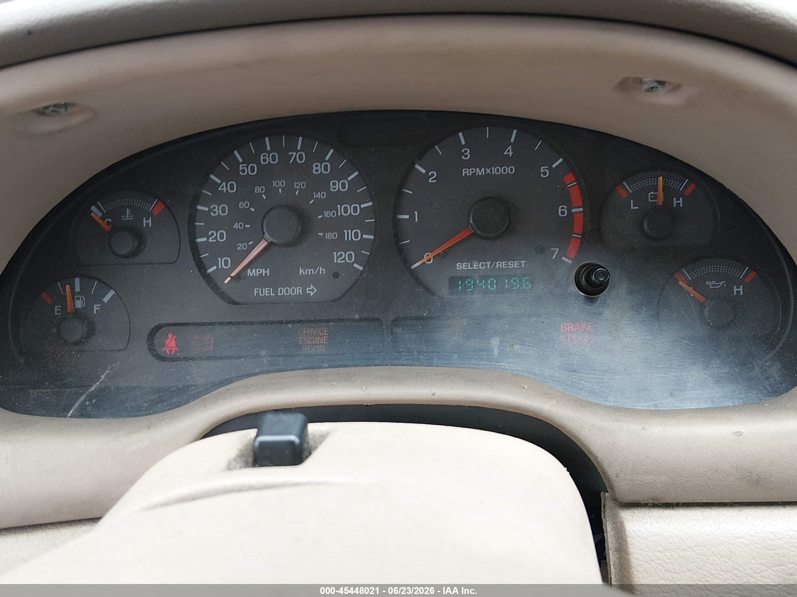 1999 Ford Mustang   Black vin: 1FAFP4449XF137039