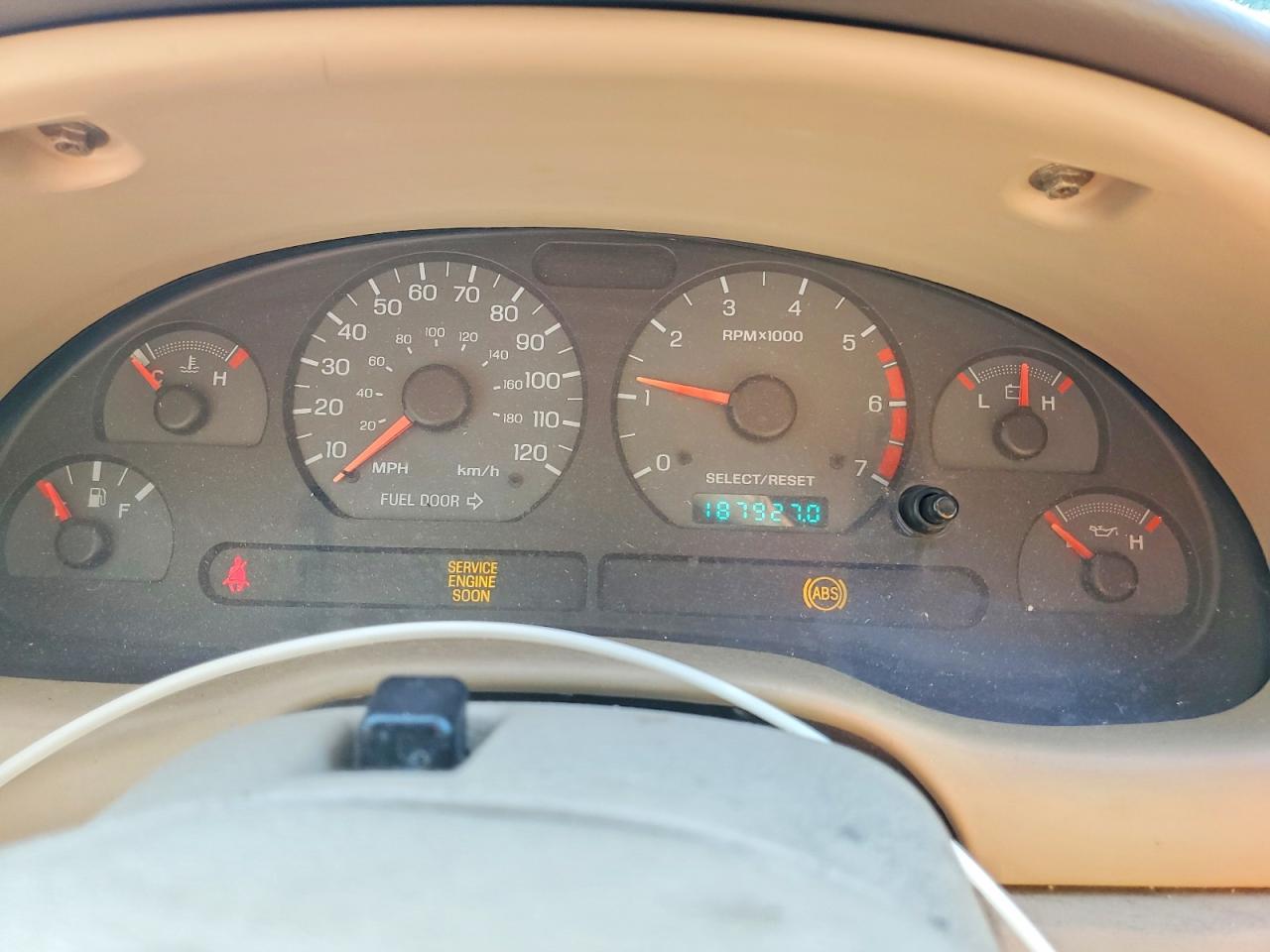 2000 Ford Mustang Green vin: 1FAFP4449YF308860