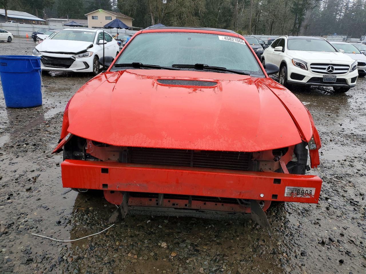 2000 Ford Mustang Red vin: 1FAFP444XYF122194