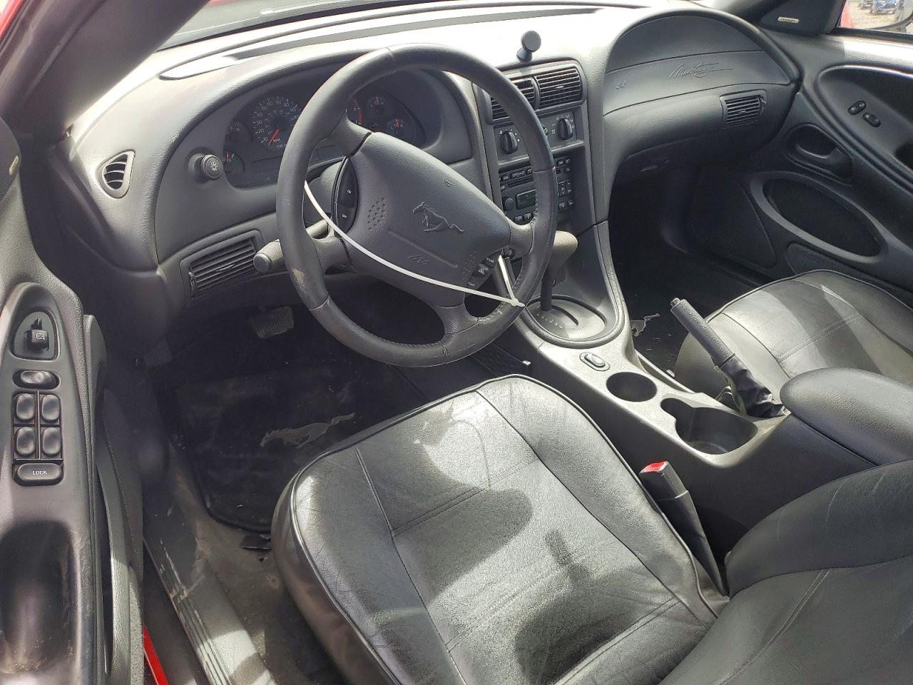 2004 Ford Mustang Red vin: 1FAFP44654F230556
