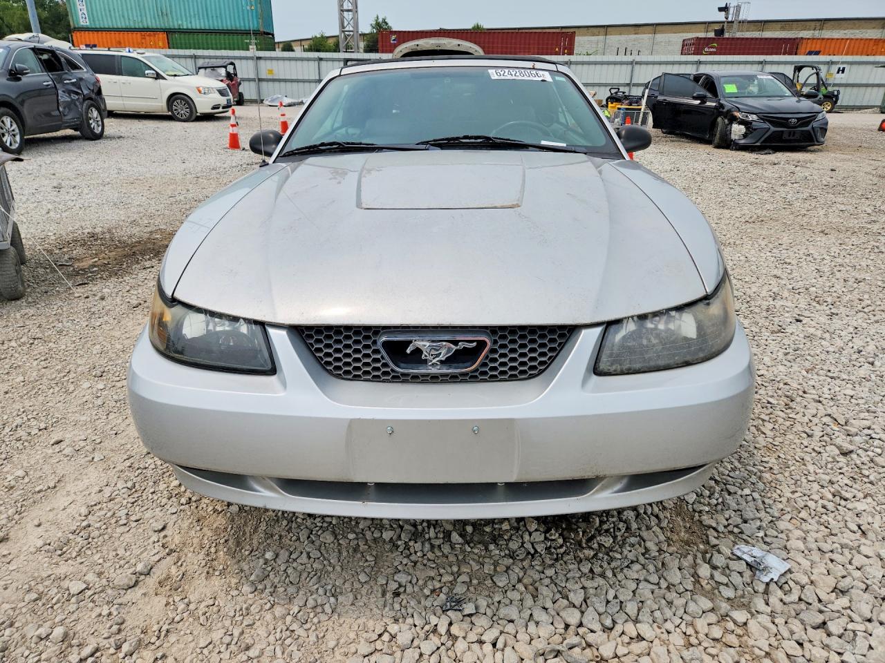 2004 Ford Mustang Silver vin: 1FAFP44664F138470