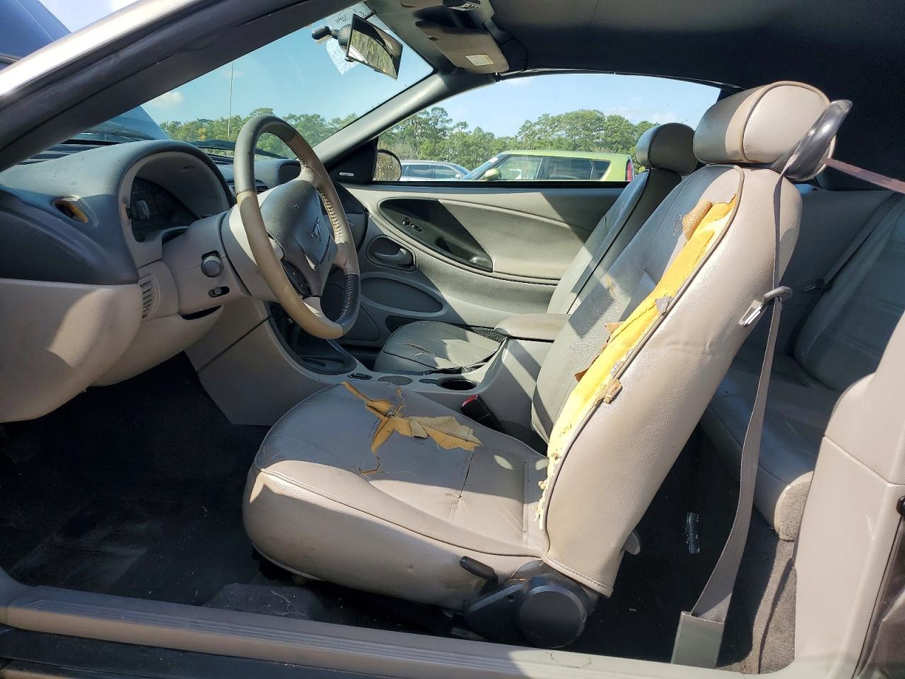2004 Ford Mustang Gray vin: 1FAFP44674F225956