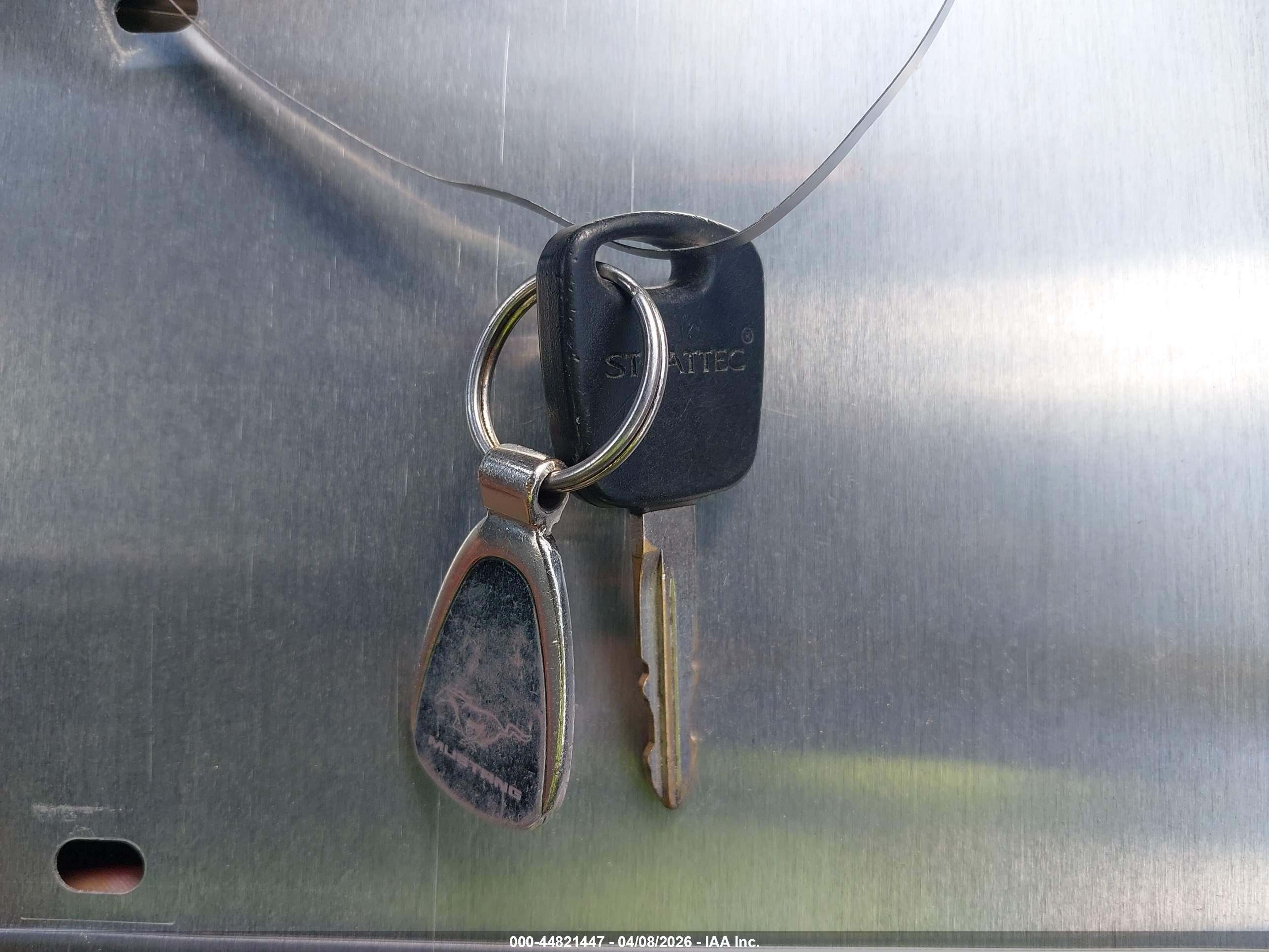 2004 Ford Mustang Silver vin: 1FAFP446X4F229578