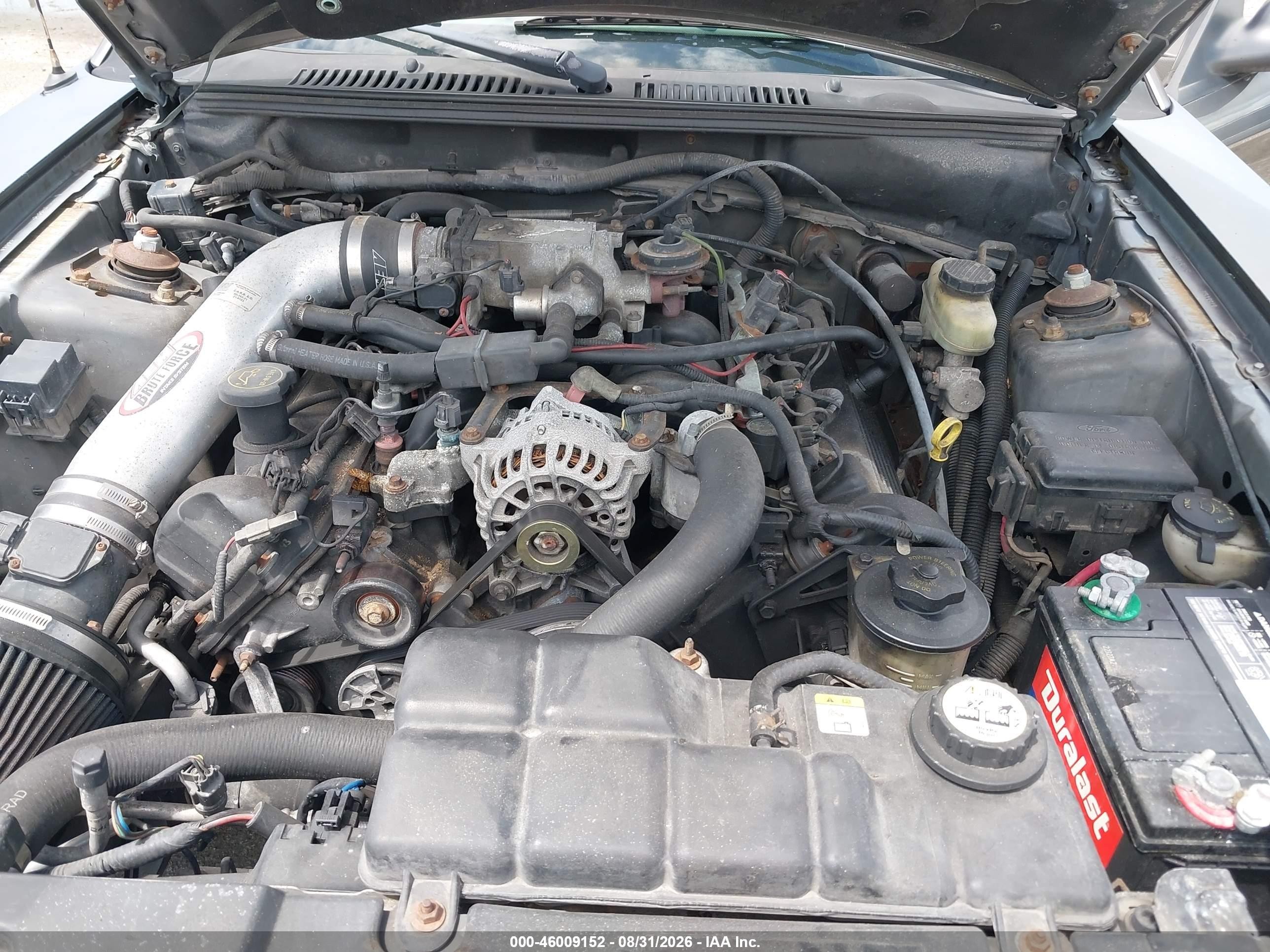 2003 Ford Mustang Gt Серый vin: 1FAFP45X03F306822