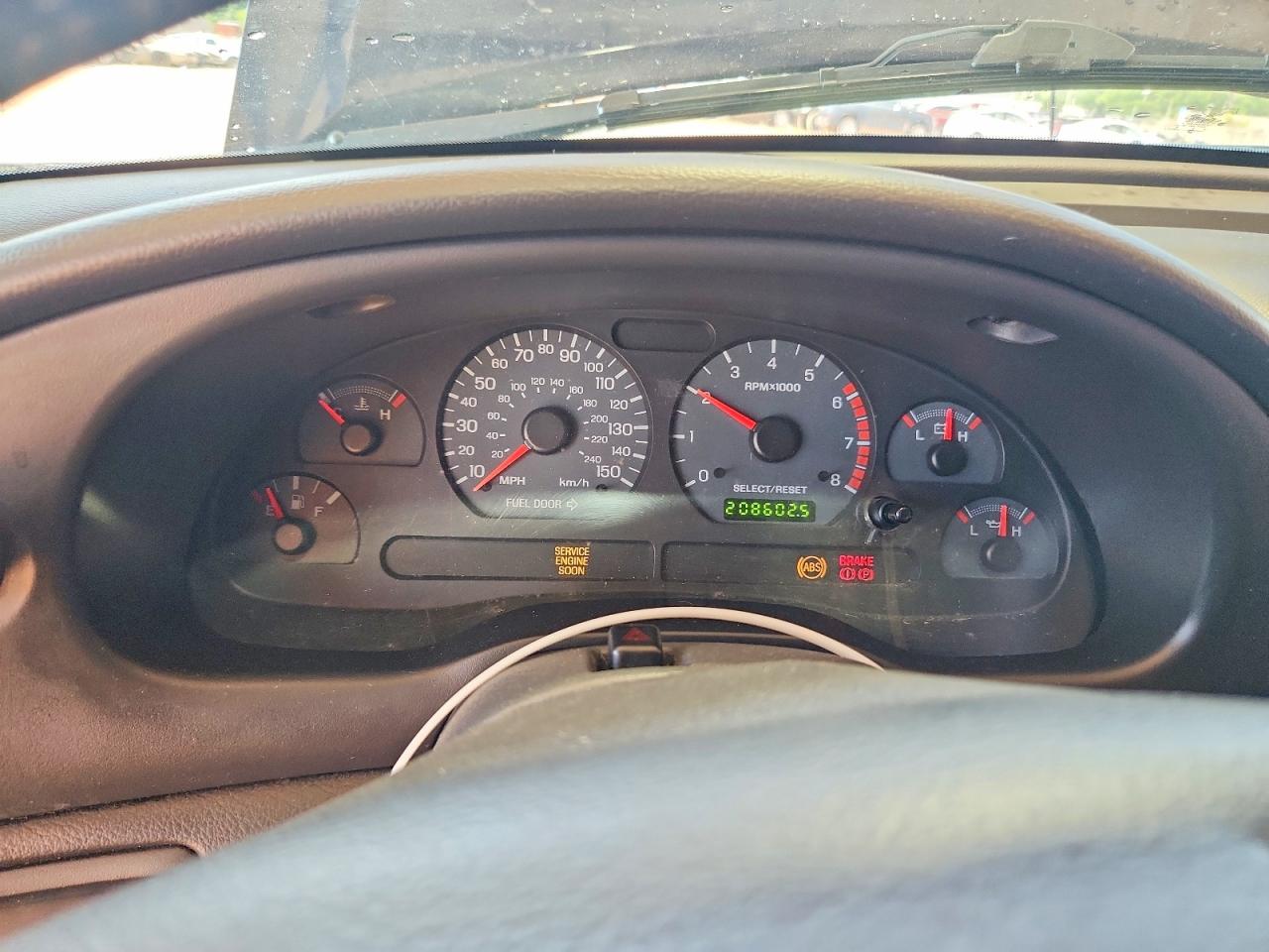 2003 Ford Mustang Gt Blue vin: 1FAFP45X03F368690