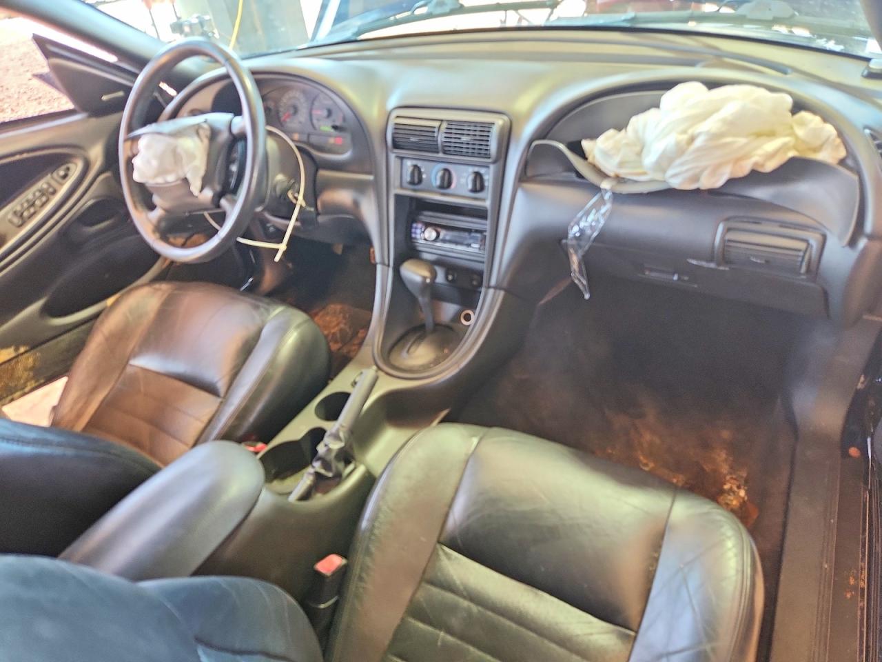2003 Ford Mustang Gt Blue vin: 1FAFP45X03F368690