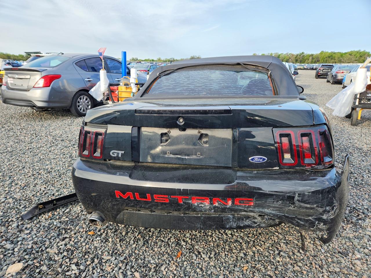 2001 Ford Mustang Gt Black vin: 1FAFP45X11F126679