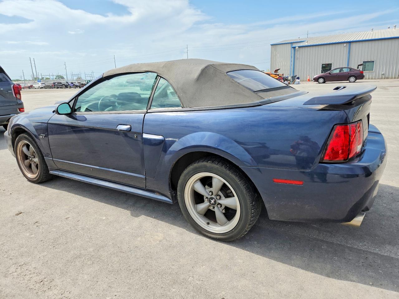2001 Ford Mustang Gt Blue vin: 1FAFP45X11F238544