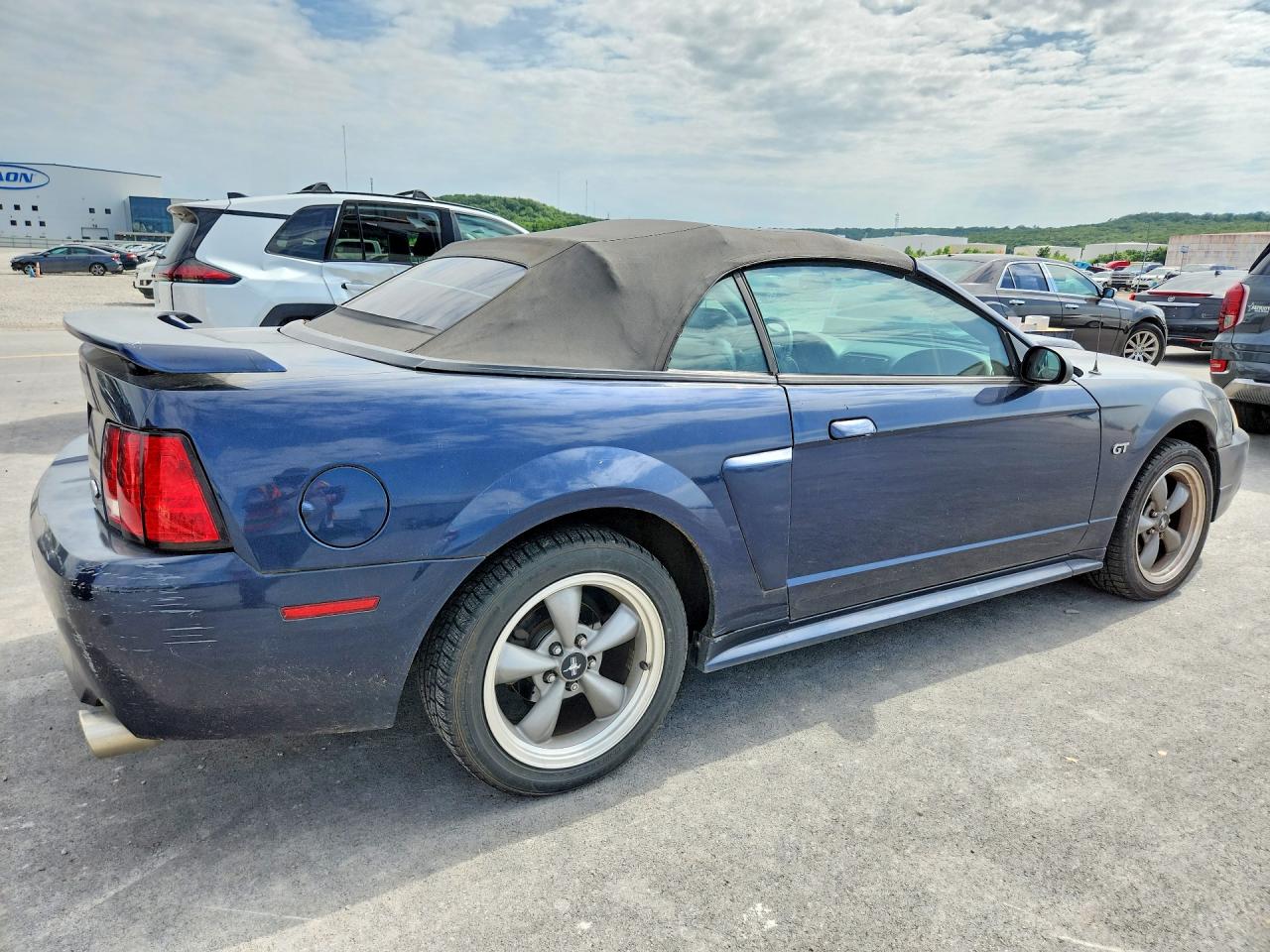 2001 Ford Mustang Gt Blue vin: 1FAFP45X11F238544
