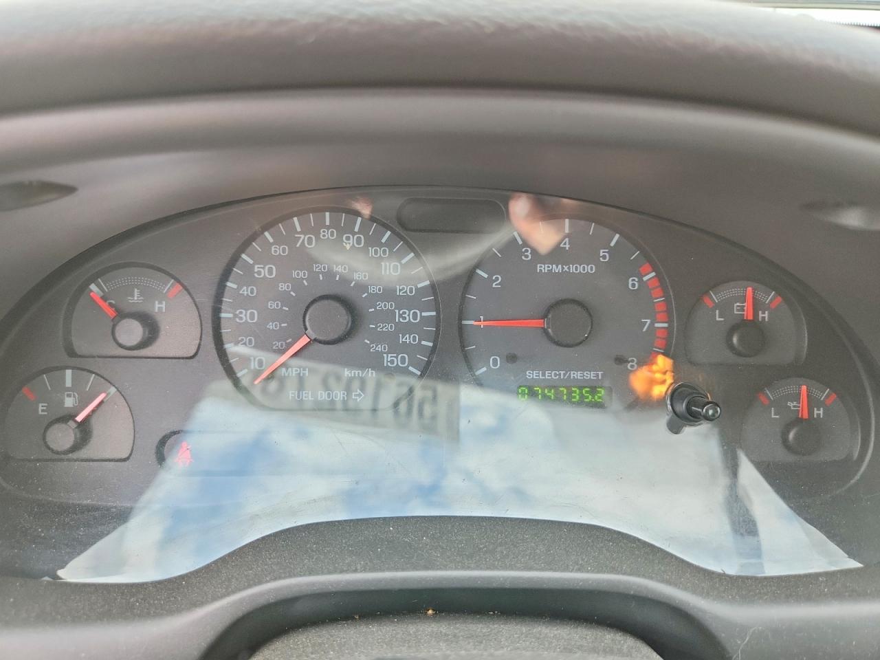 2001 Ford Mustang Gt Blue vin: 1FAFP45X11F238544