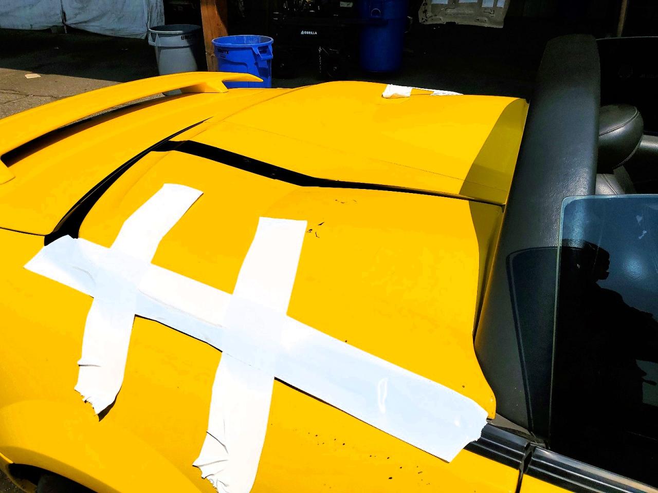 2004 Ford Mustang Gt Yellow vin: 1FAFP45X14F189320