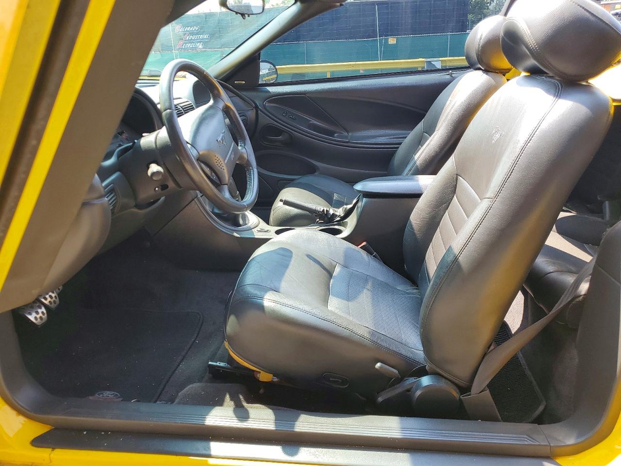 2004 Ford Mustang Gt Yellow vin: 1FAFP45X14F189320