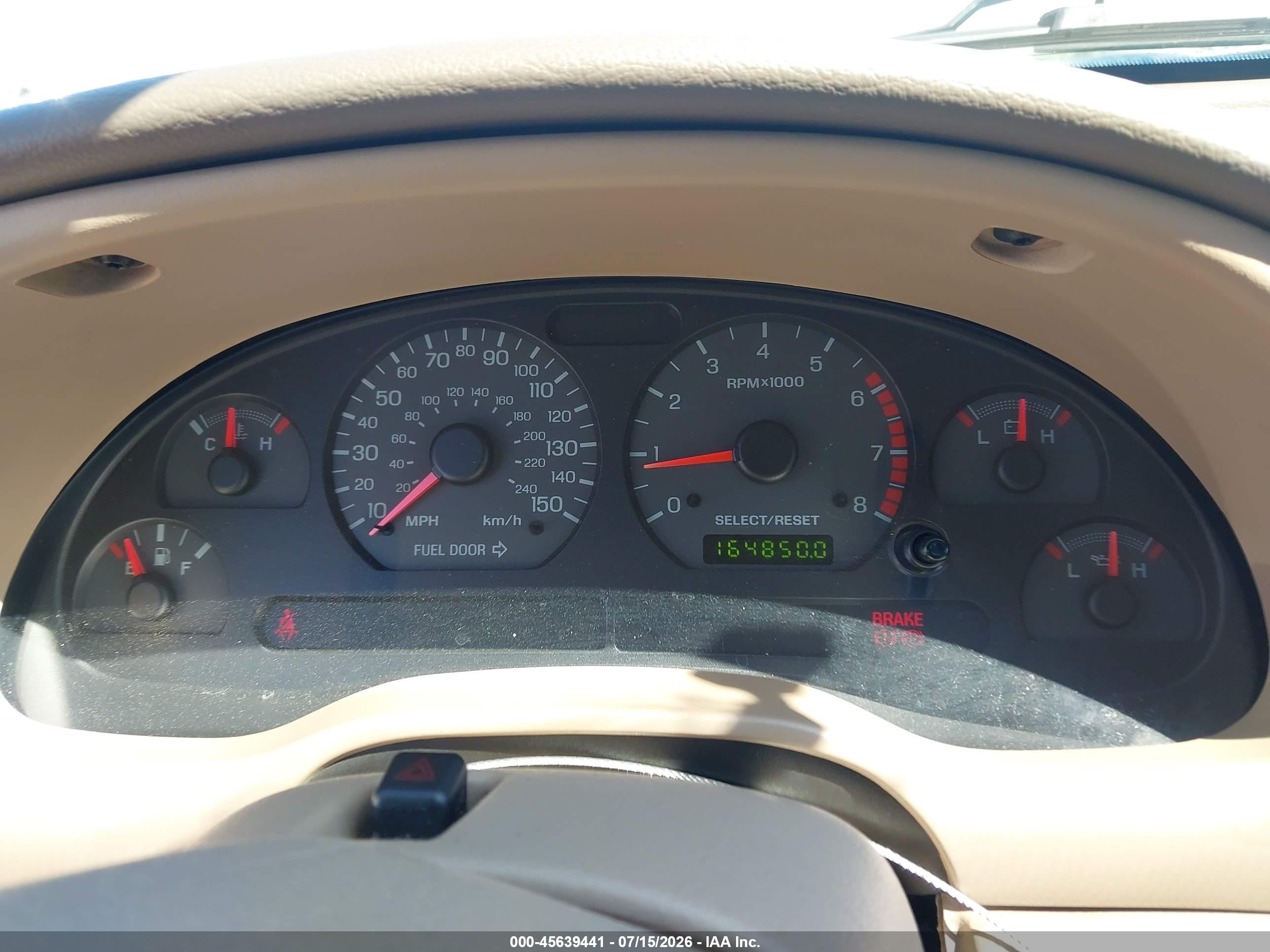 2002 Ford Mustang Gt Deluxe/gt Premium Blue vin: 1FAFP45X22F116454