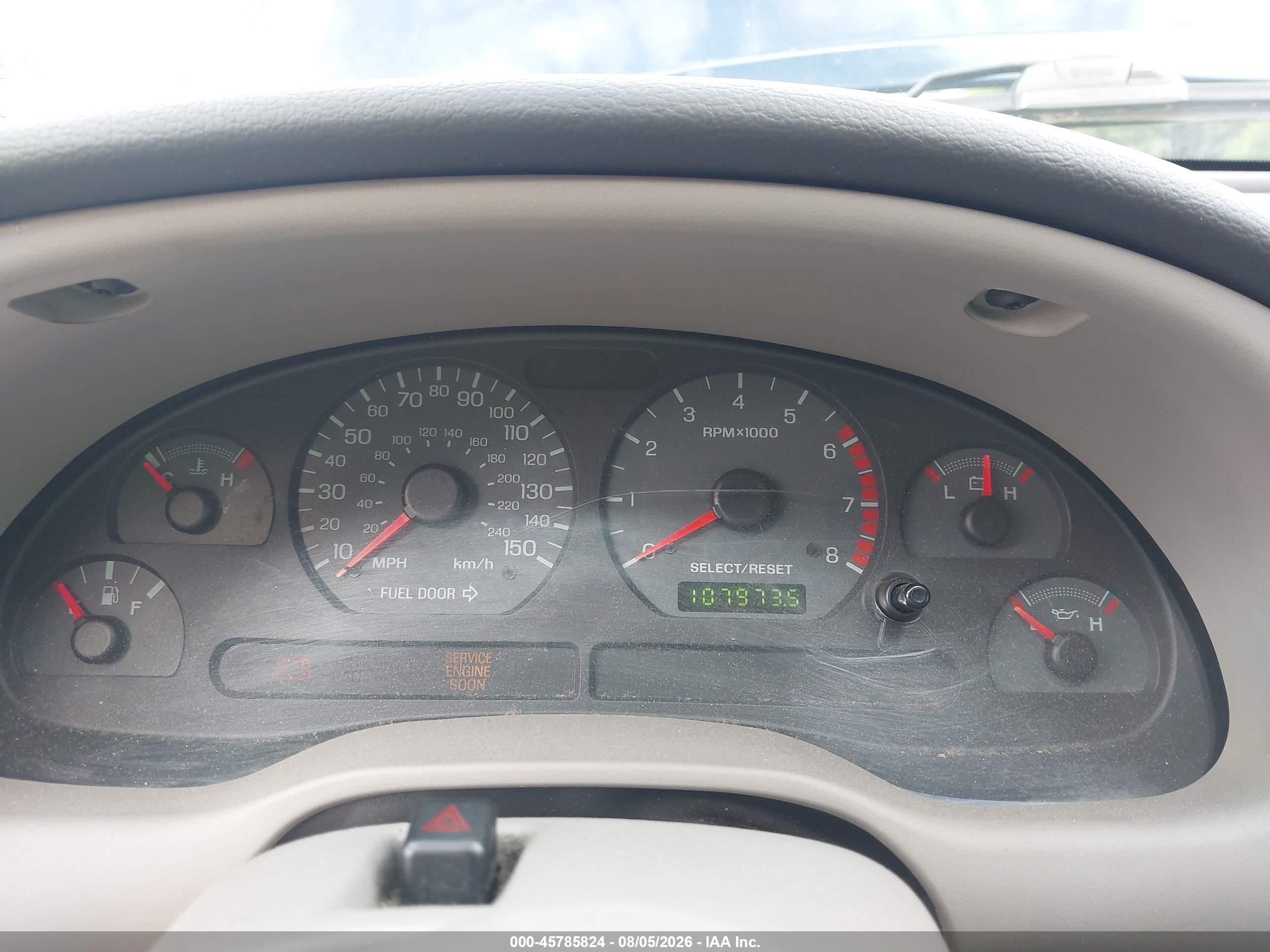 2001 Ford Mustang Gt Dark Blue vin: 1FAFP45X31F195227