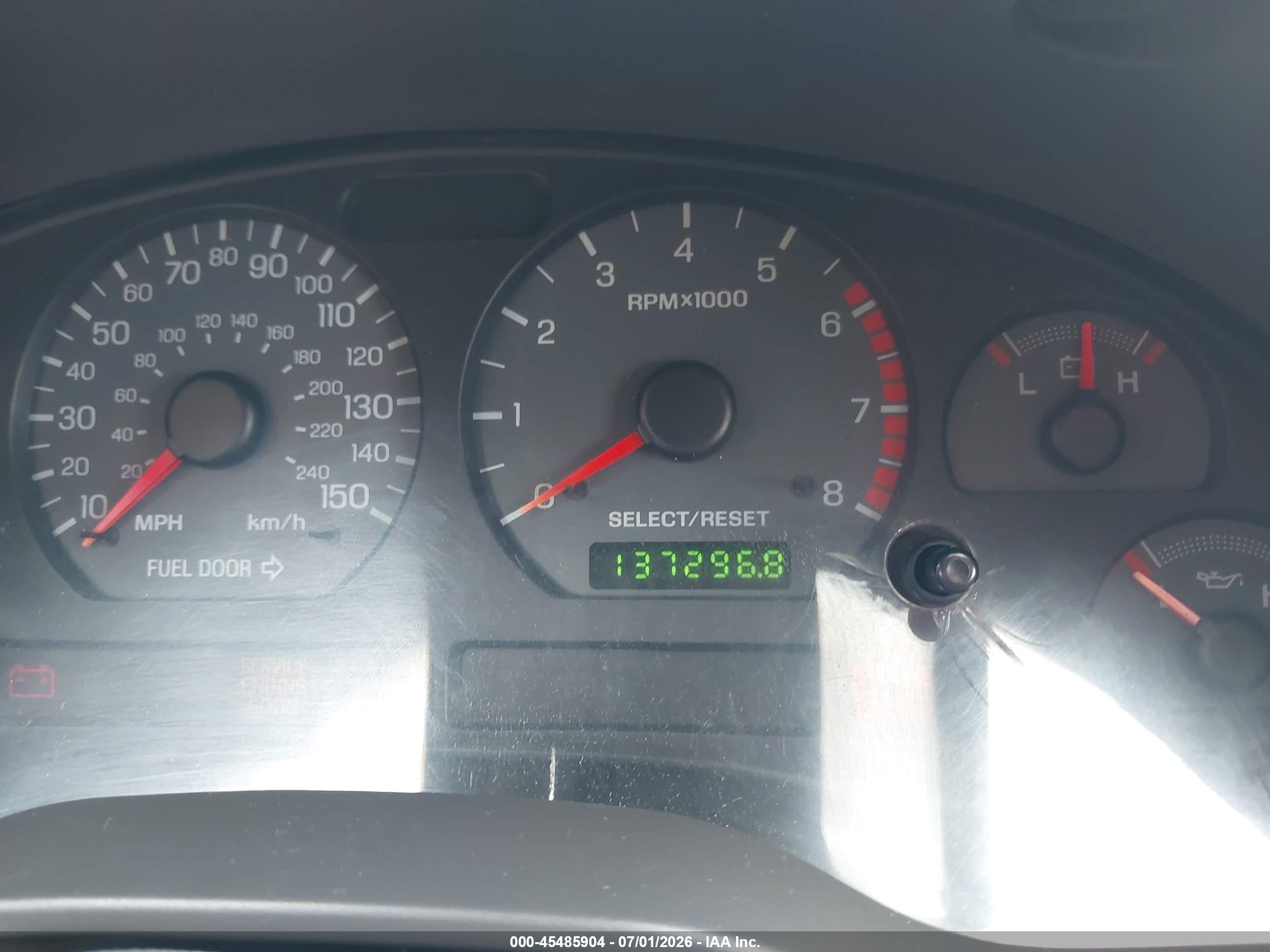 2001 Ford Mustang Gt Black vin: 1FAFP45X31F246967