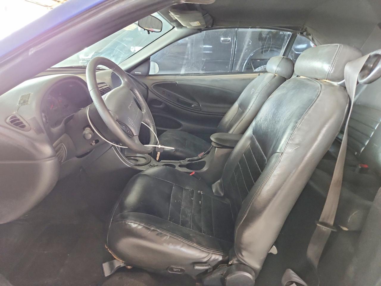 2003 Ford Mustang Gt Blue vin: 1FAFP45X33F412732