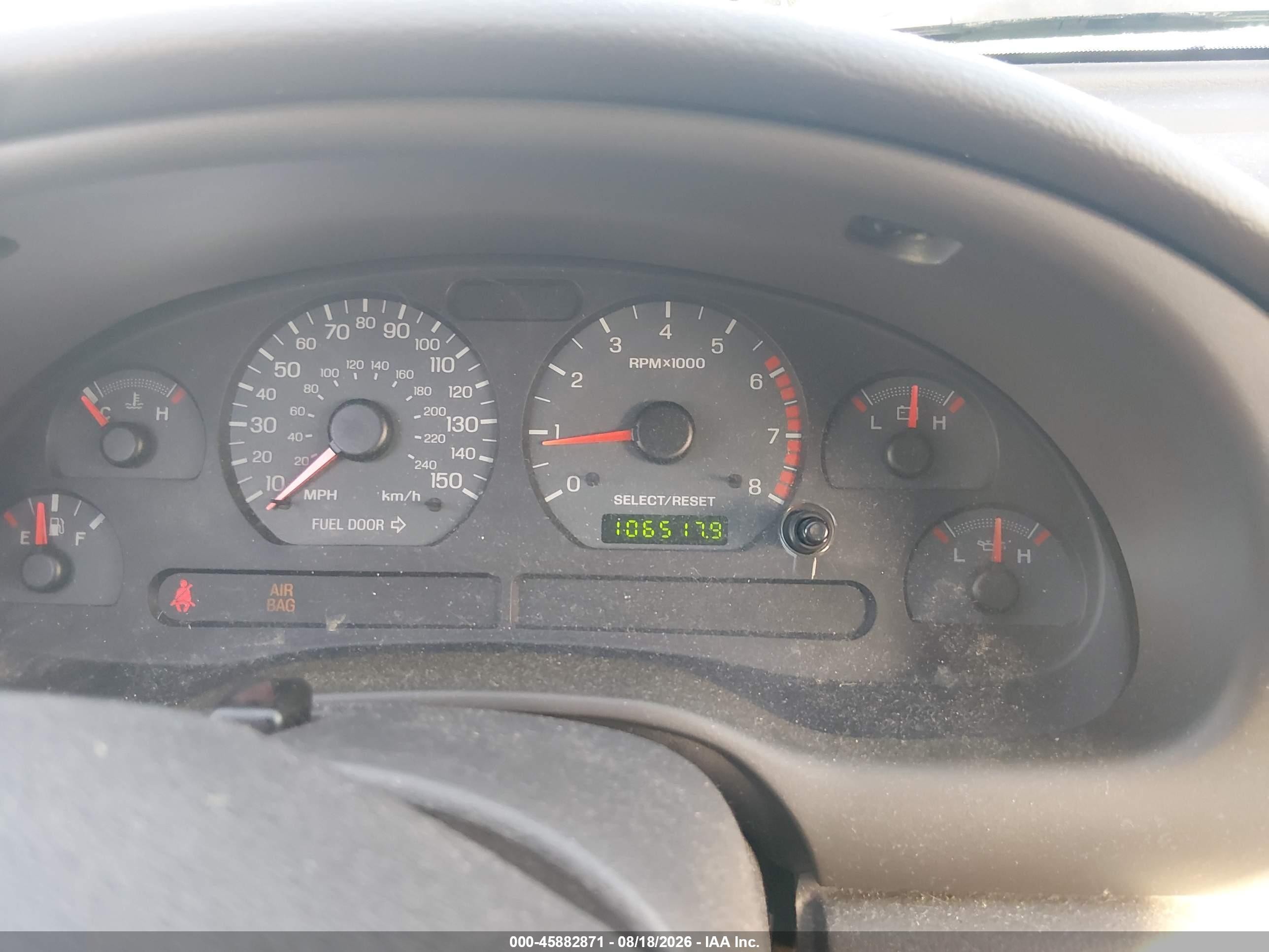 2004 Ford Mustang Gt Gray vin: 1FAFP45X34F129197