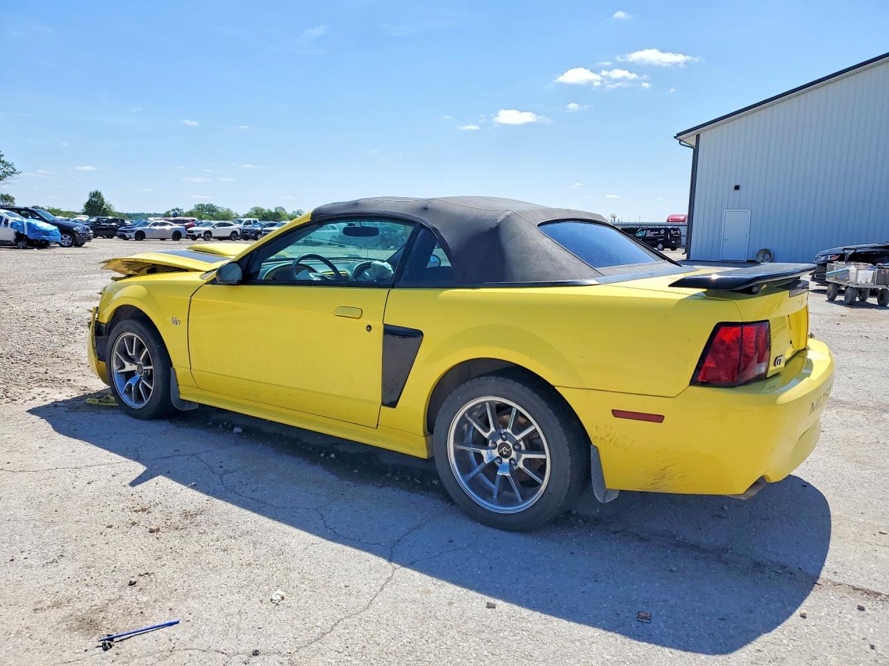 2001 Ford Mustang Gt Yellow vin: 1FAFP45X41F198654