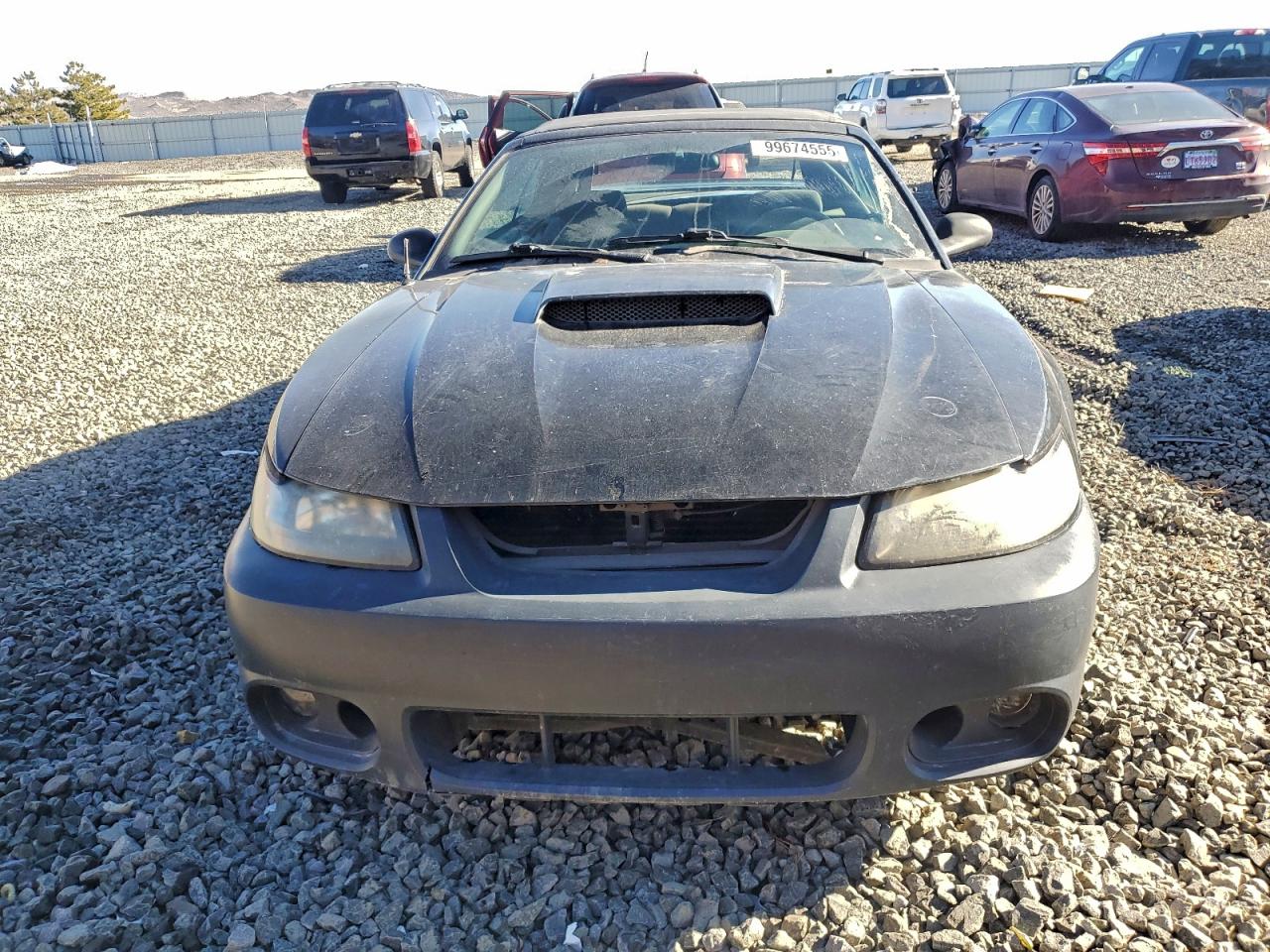 2001 Ford Mustang Gt Black vin: 1FAFP45X51F124658